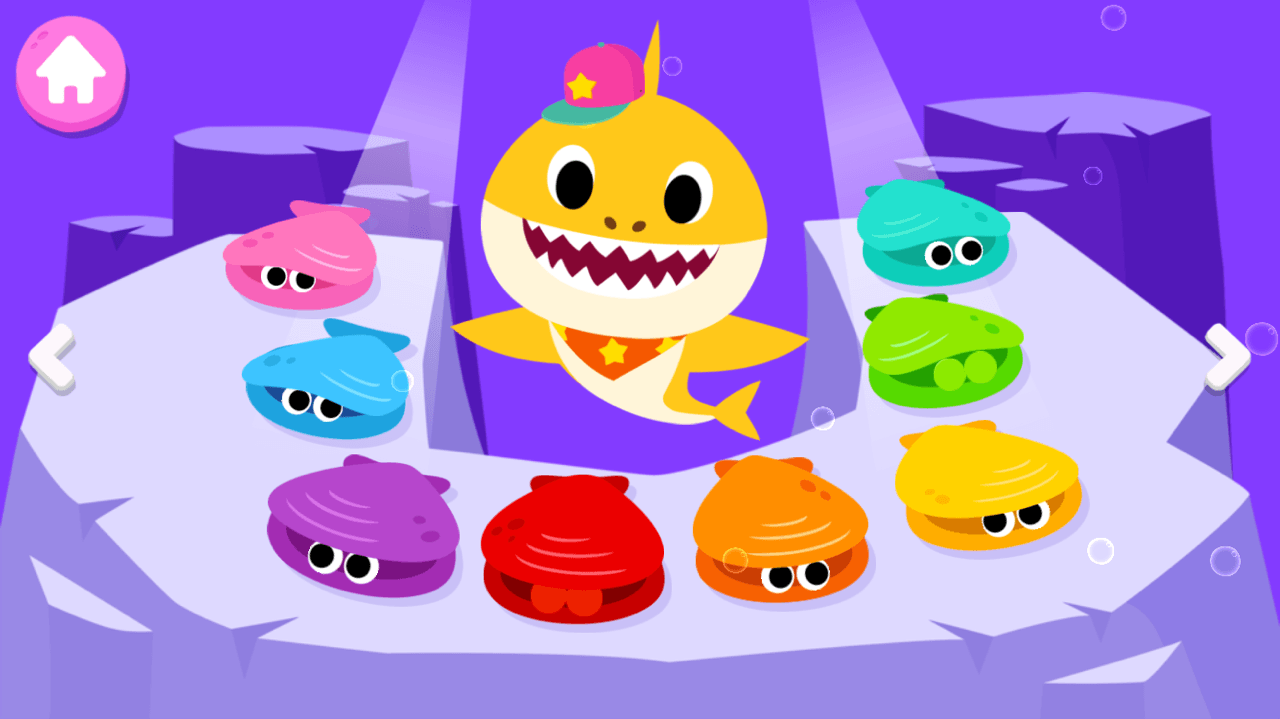 Download Pinkfong Baby Shark Complete Family Wallpaper