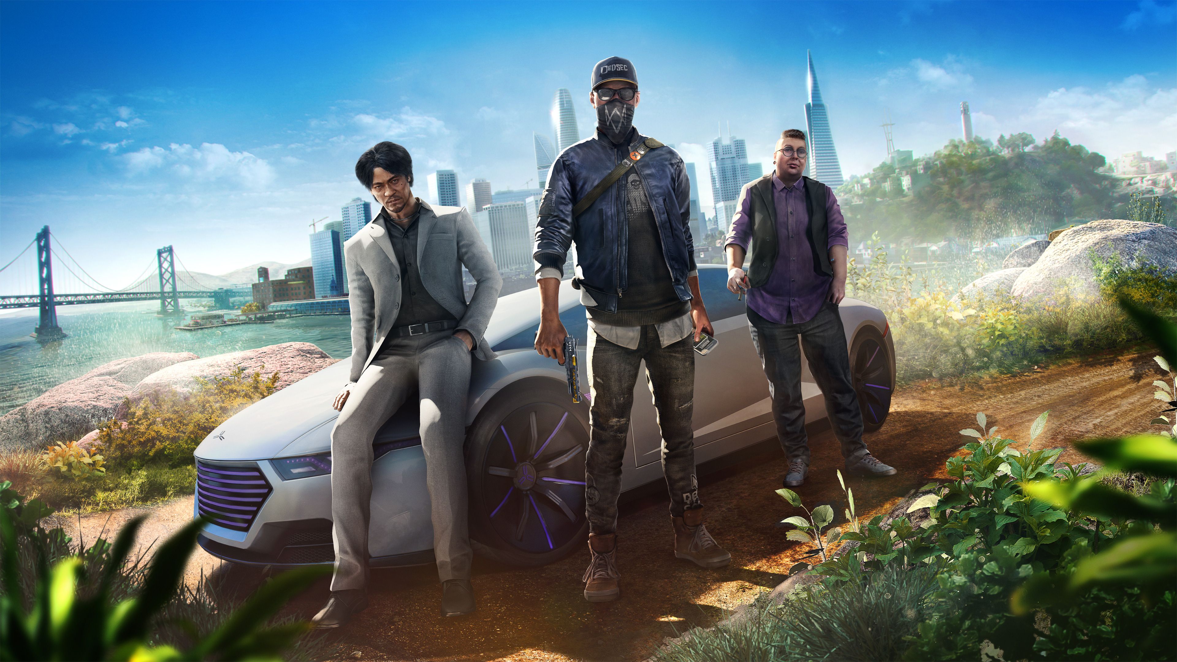Watch Dogs 2 Video Game Wallpaper Background 62003 3840x2160px