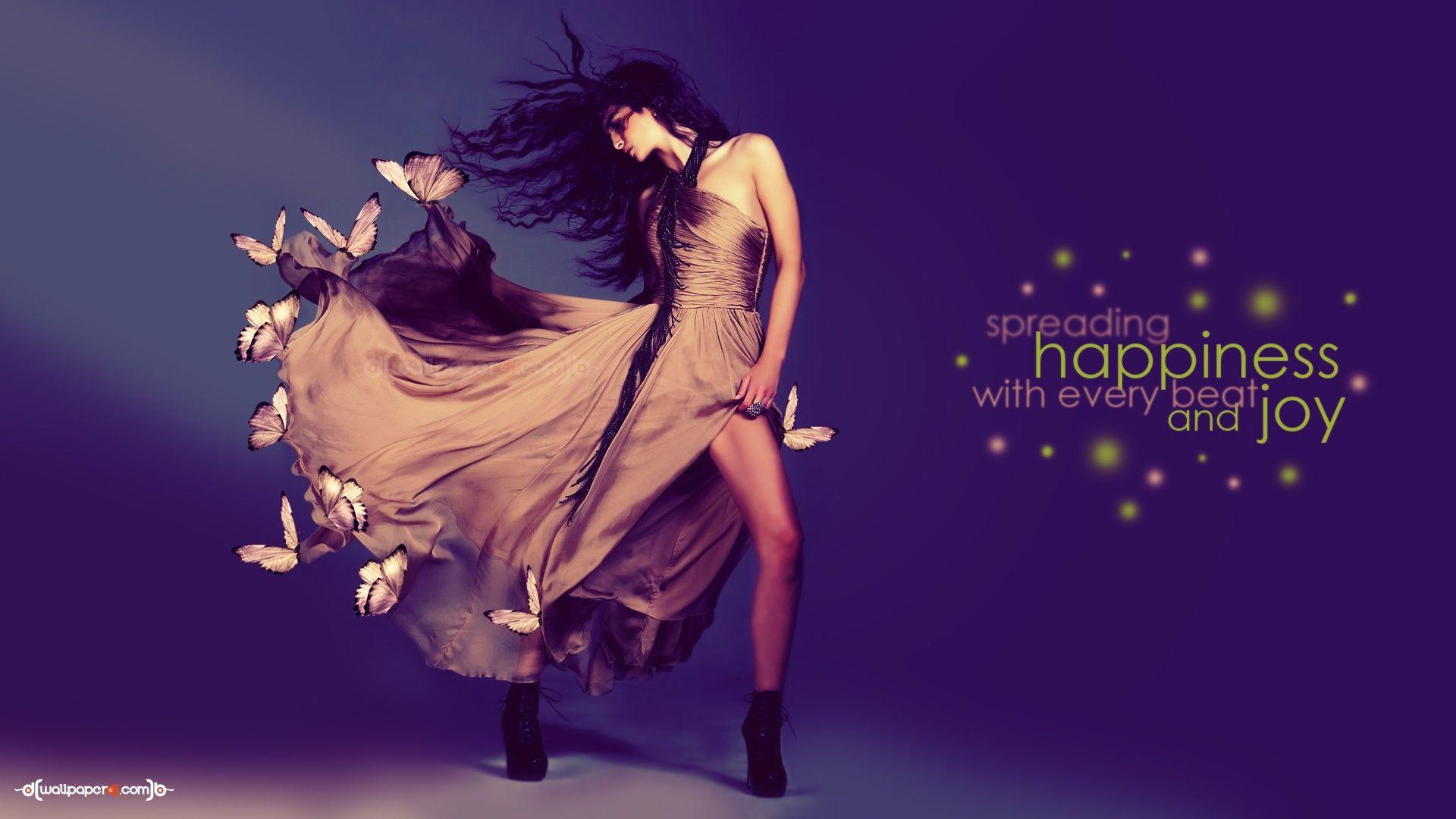 Spreading Happiness wallpaper, music and dance wallpaper