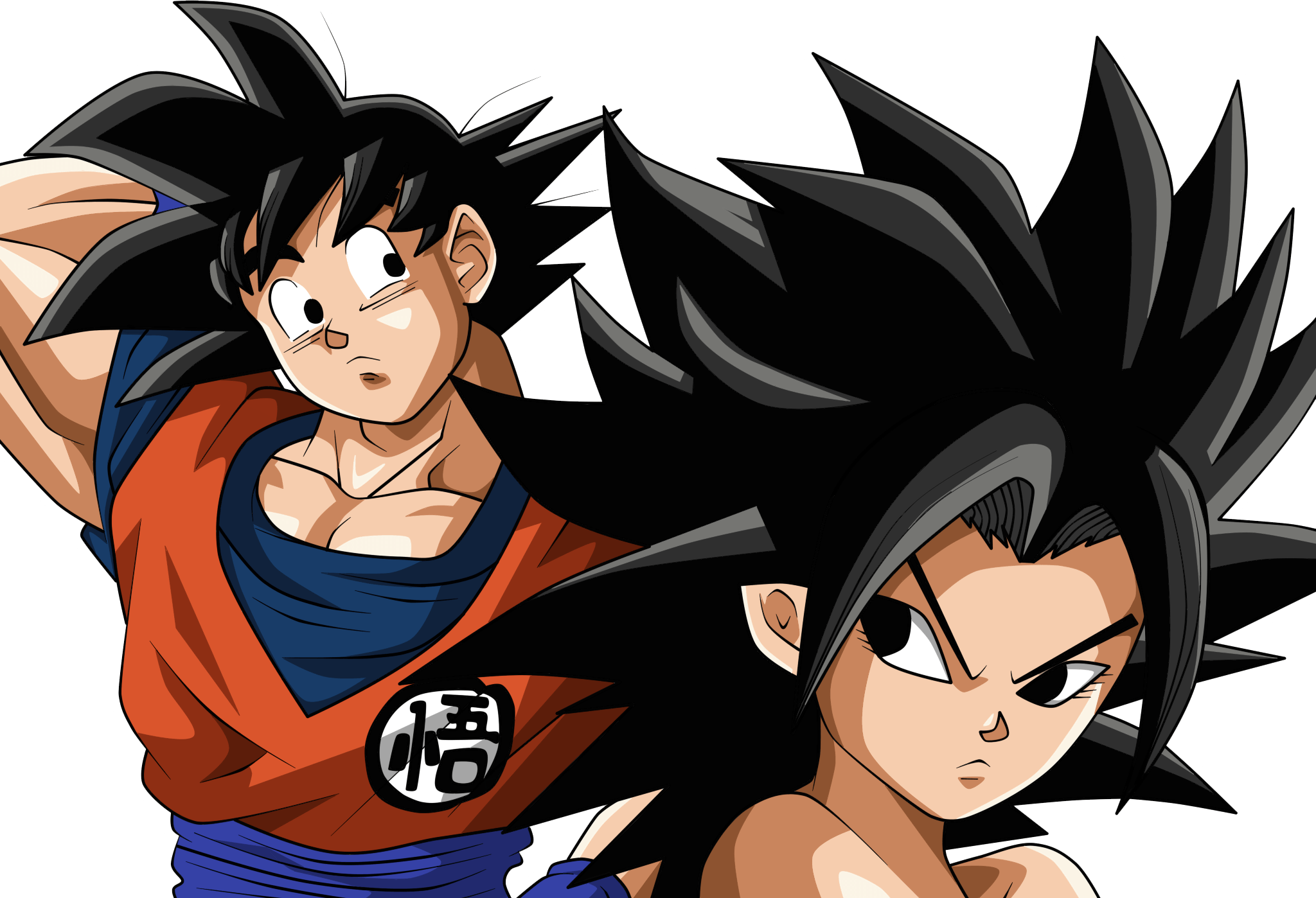 SSj2 Caulifla. Dragon Ball Super