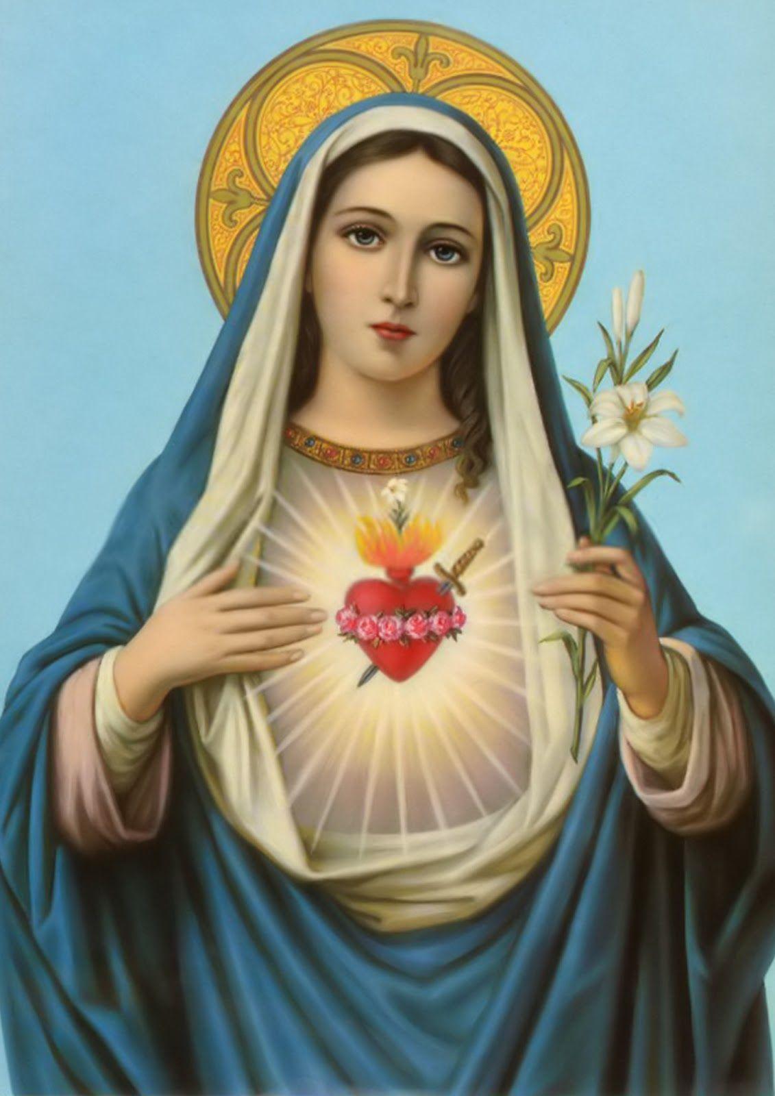 Sacred Heart Of Mary Wallpapers - Wallpaper Cave