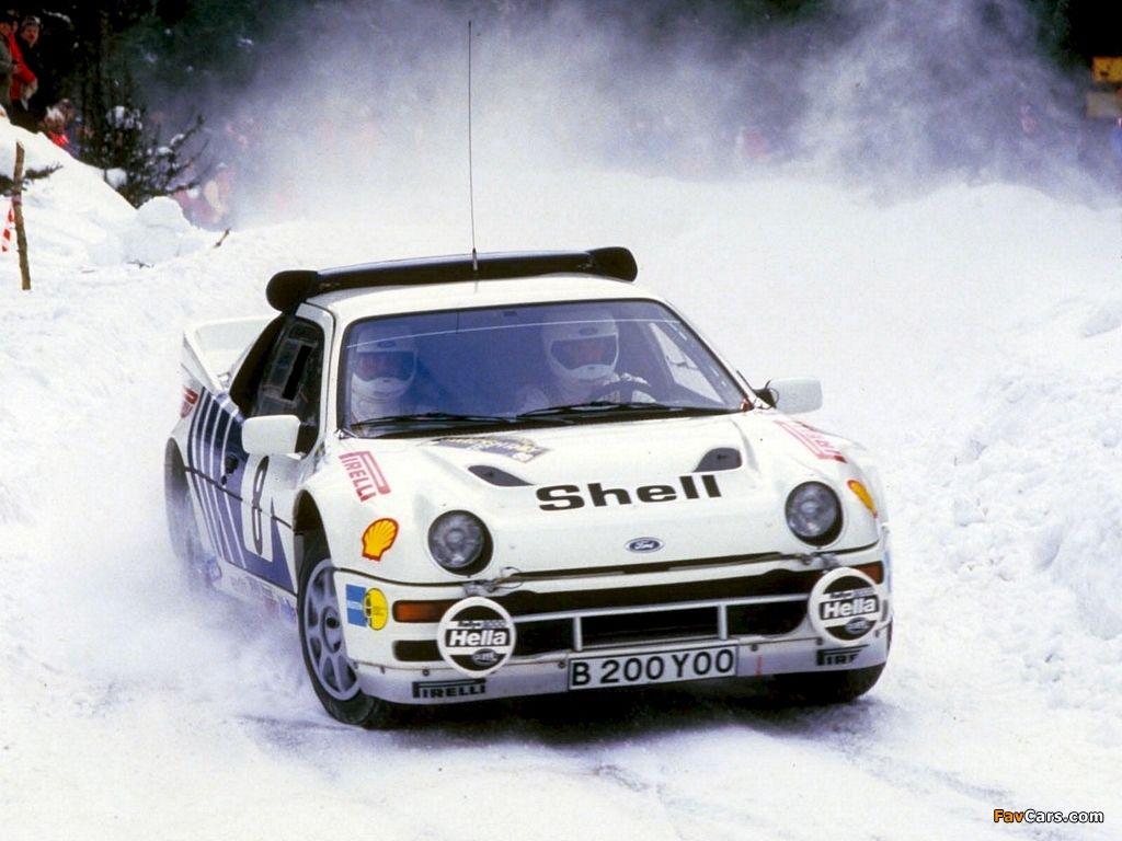 Picture of Ford RS200 Group B Rally Car