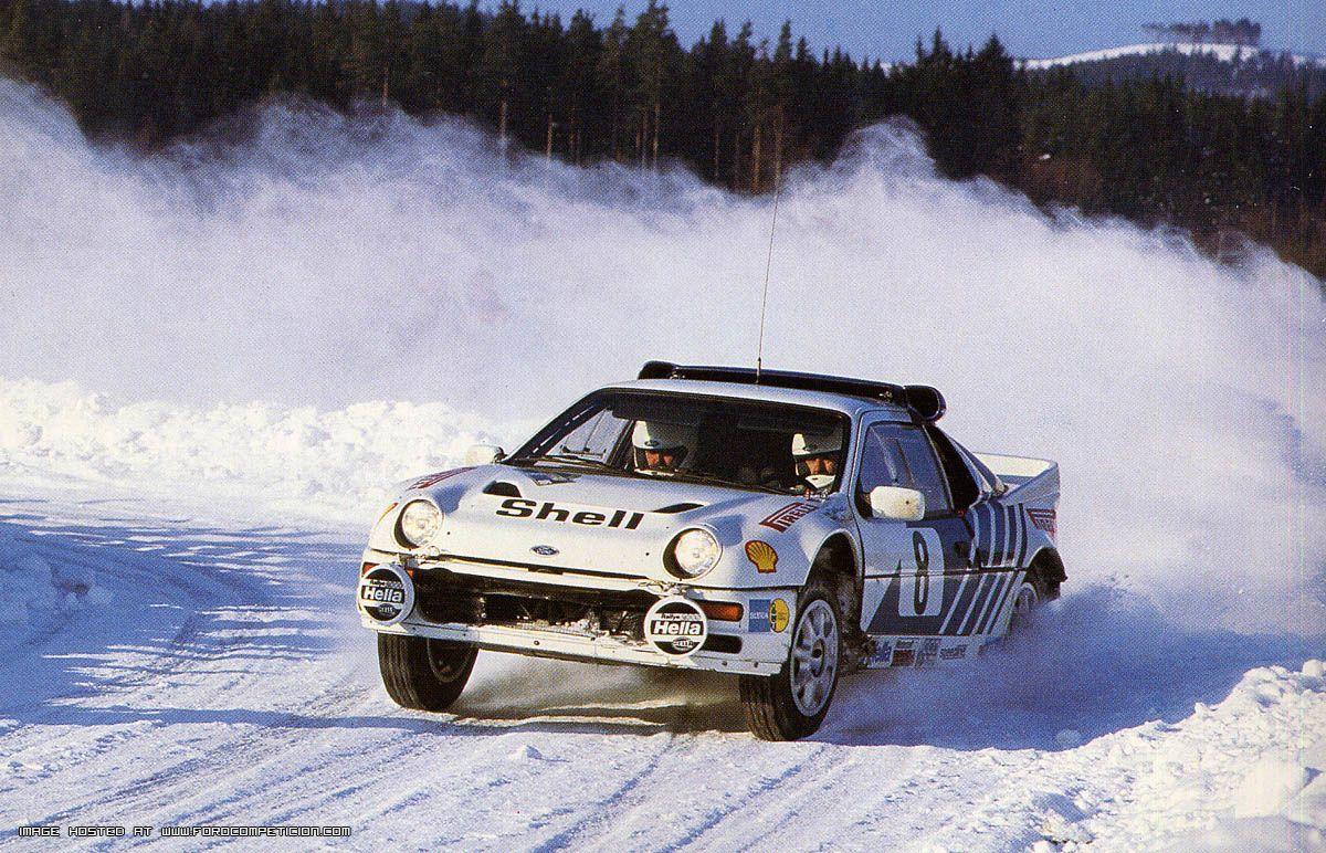 Ford RS 200 Man oh MAN! This looks like a good time!. Rally Group