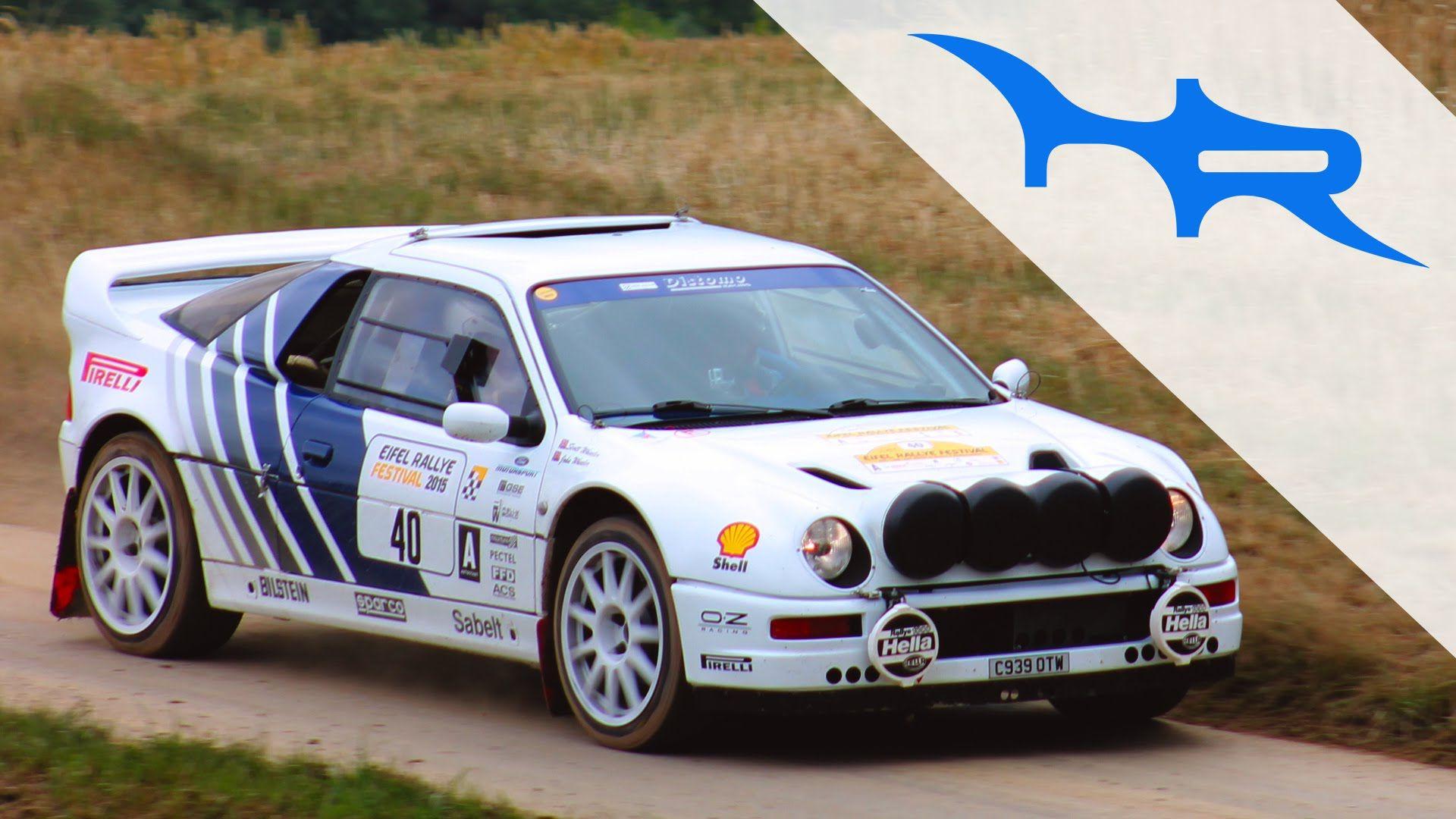 Ford RS200 Evolution Pure Rally Sound at Eifel Classic