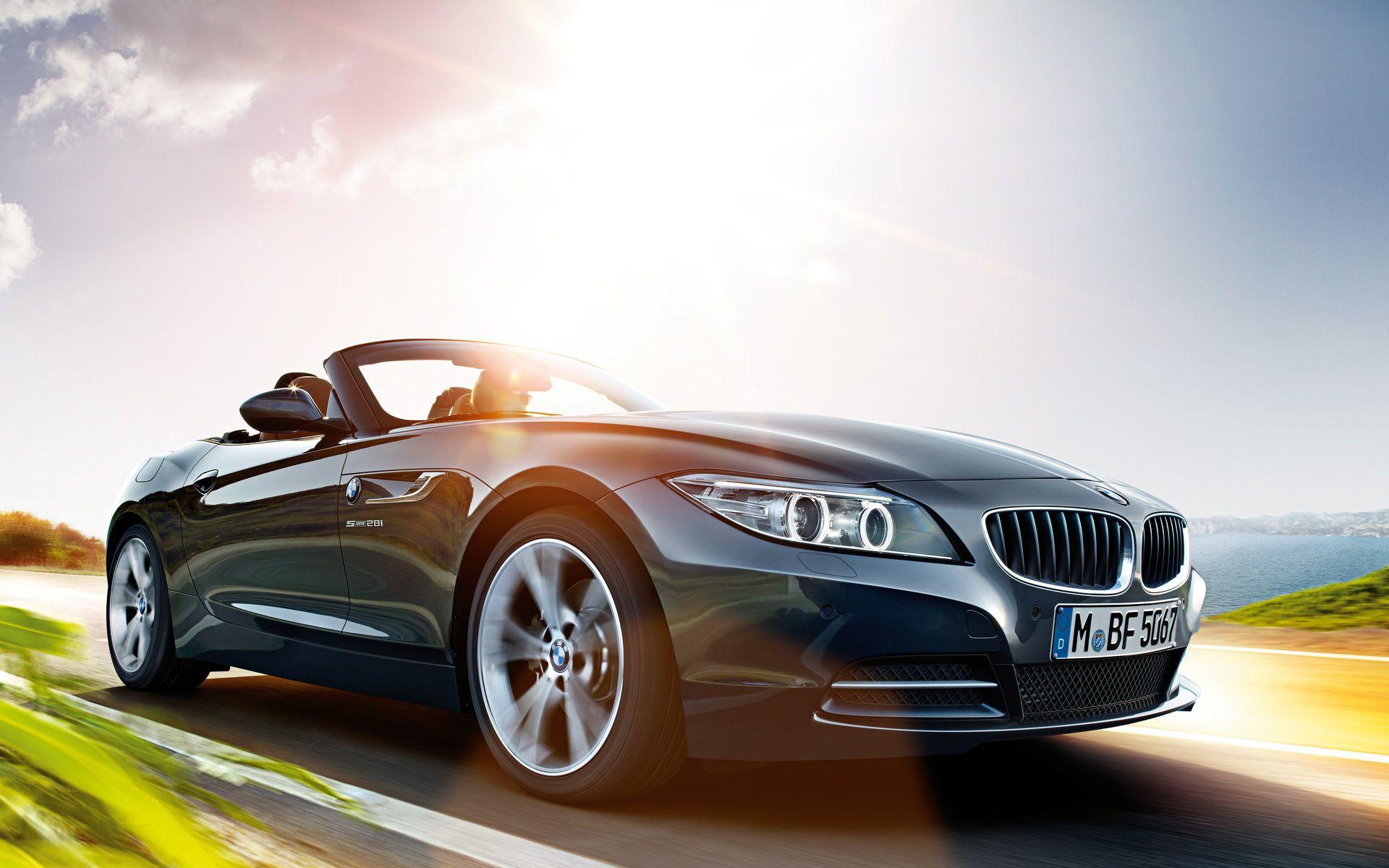 BMW Z4 on road exterior wallpaper and photo Cars