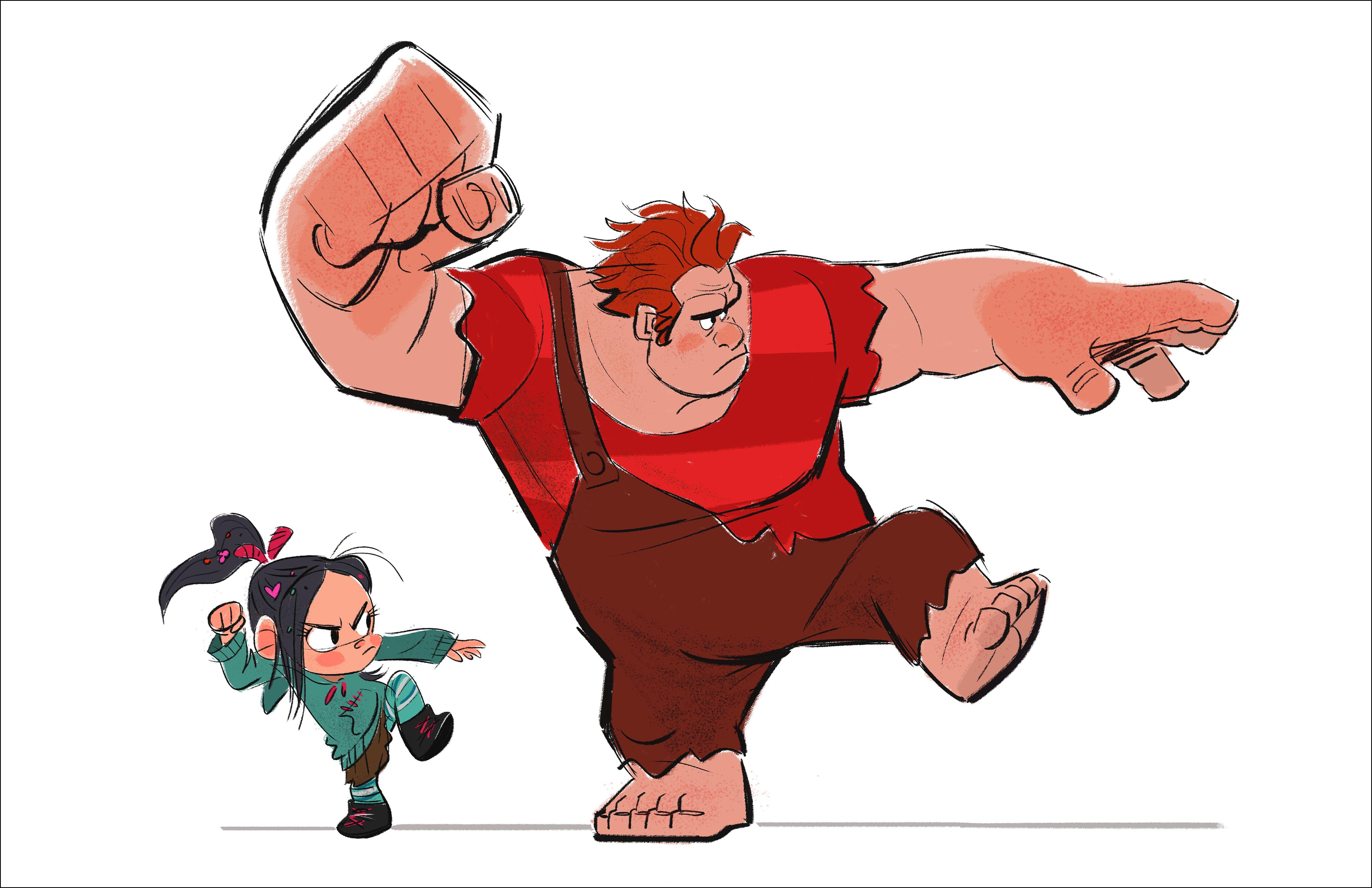 Wreck It Ralph' Concept Art Released
