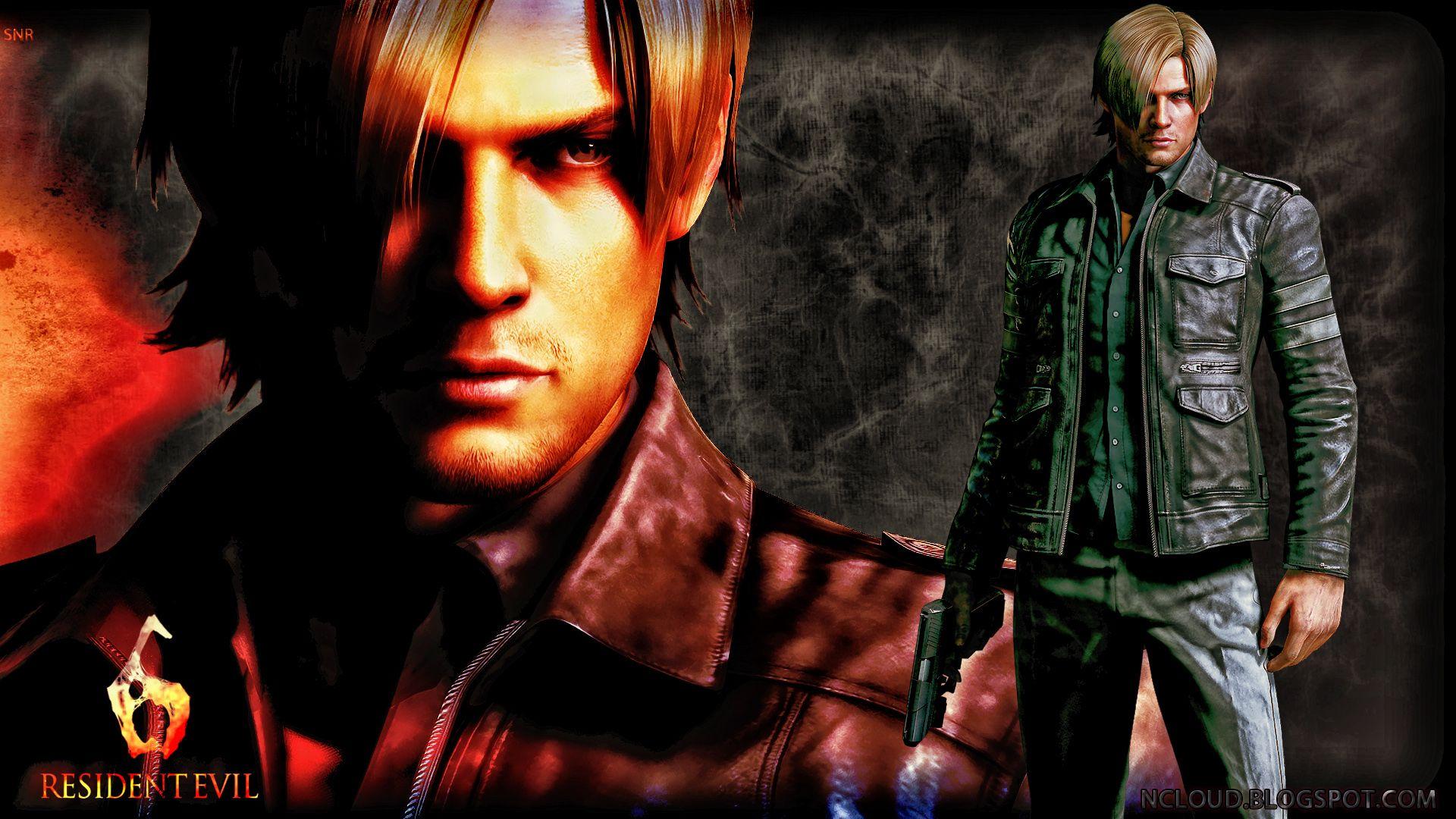 Games Movies Music Anime: My Resident Evil 6 Leon Wallpaper