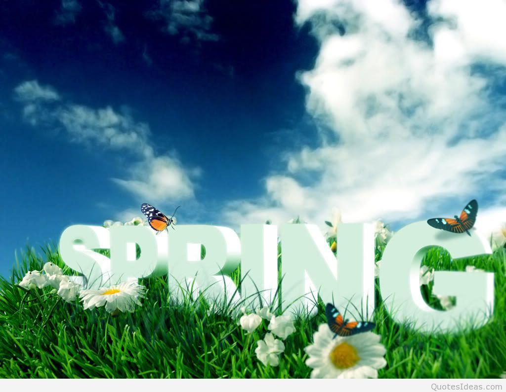 Welcome Spring Wallpaper