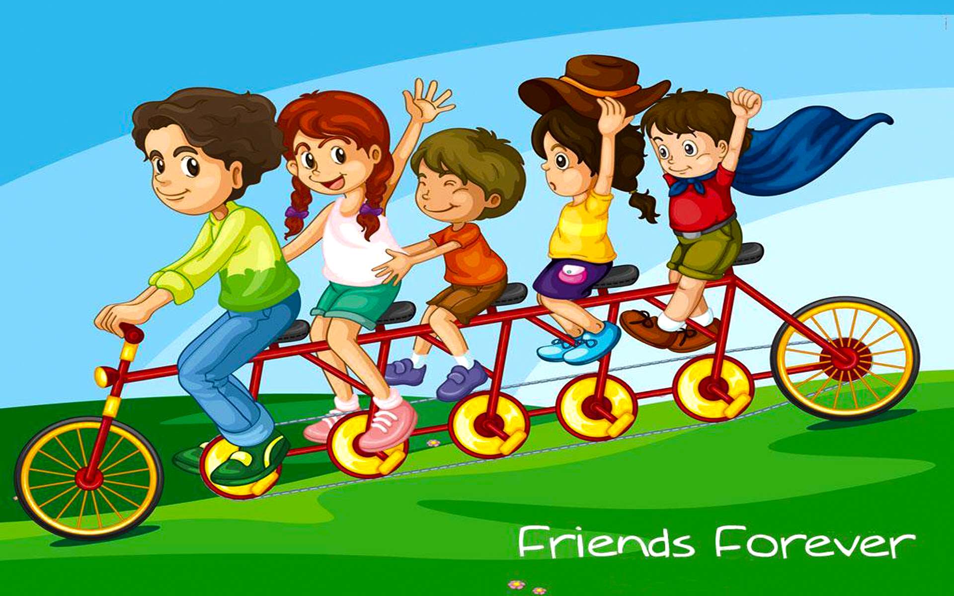 Friendship Boy Girl Image Wallpaper