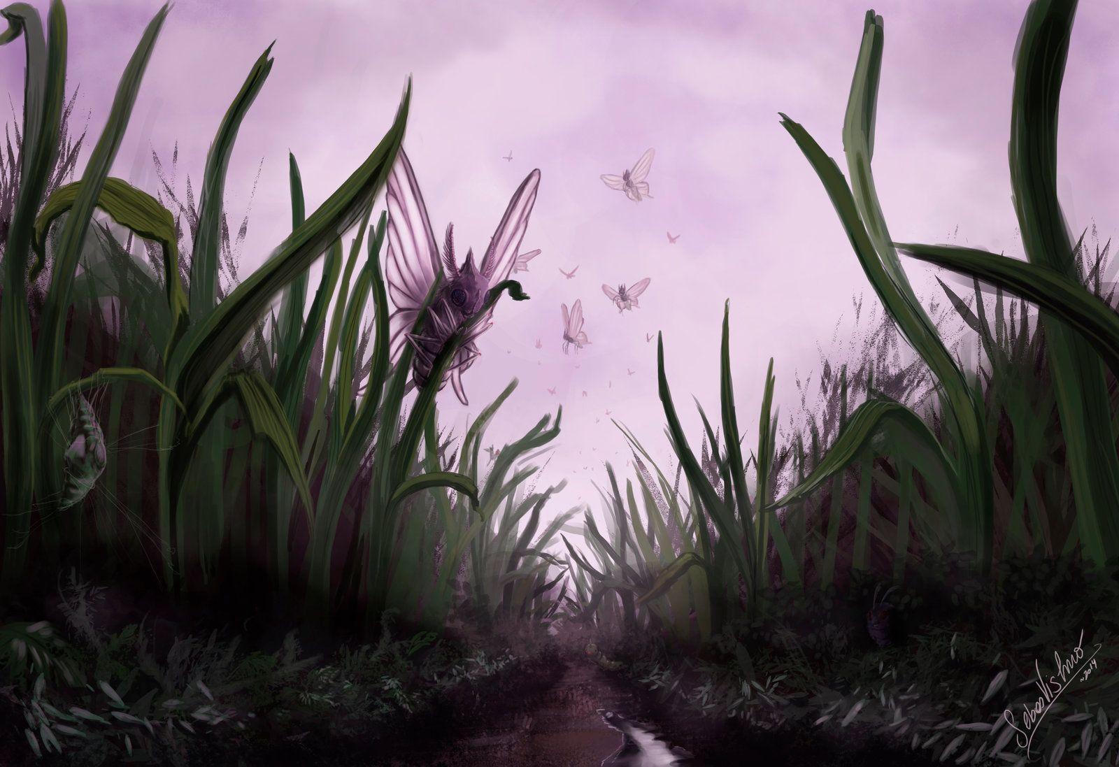 Pokesafari: Venomoth and the tall grass