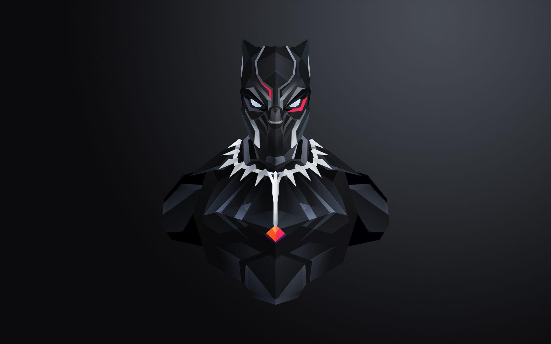 Black Panther Artwork HD Wallpaper