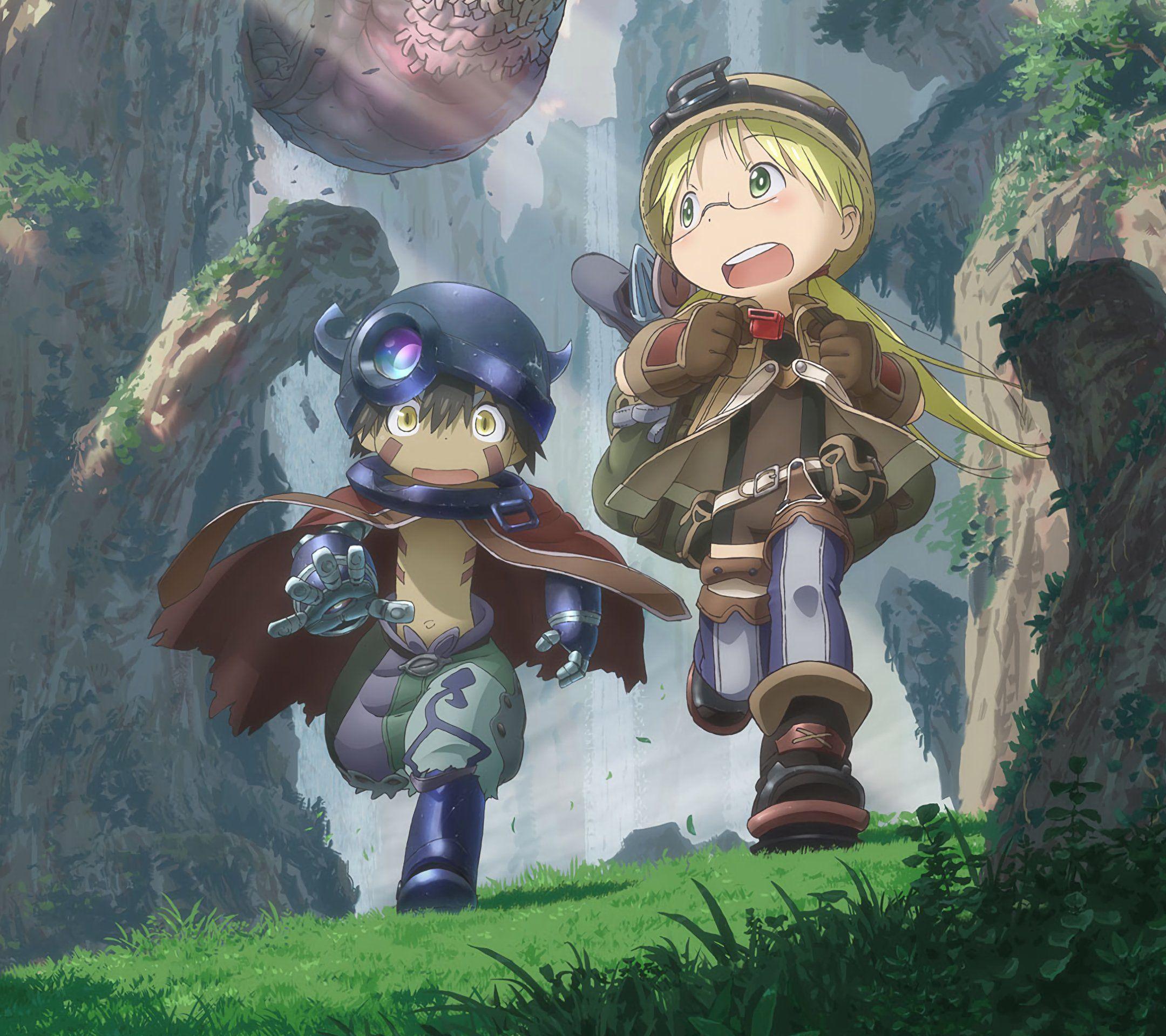 Made in Abyss anime phone wallpaper