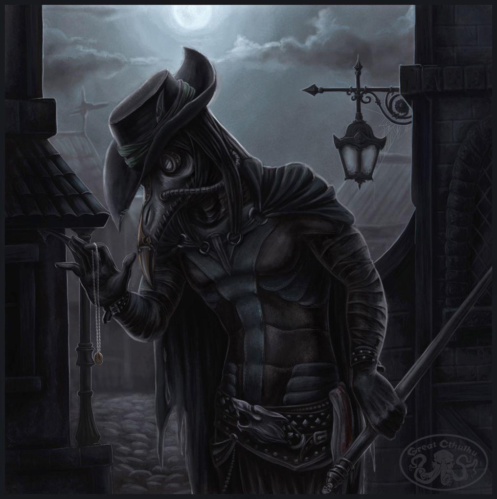 scary plague doctor