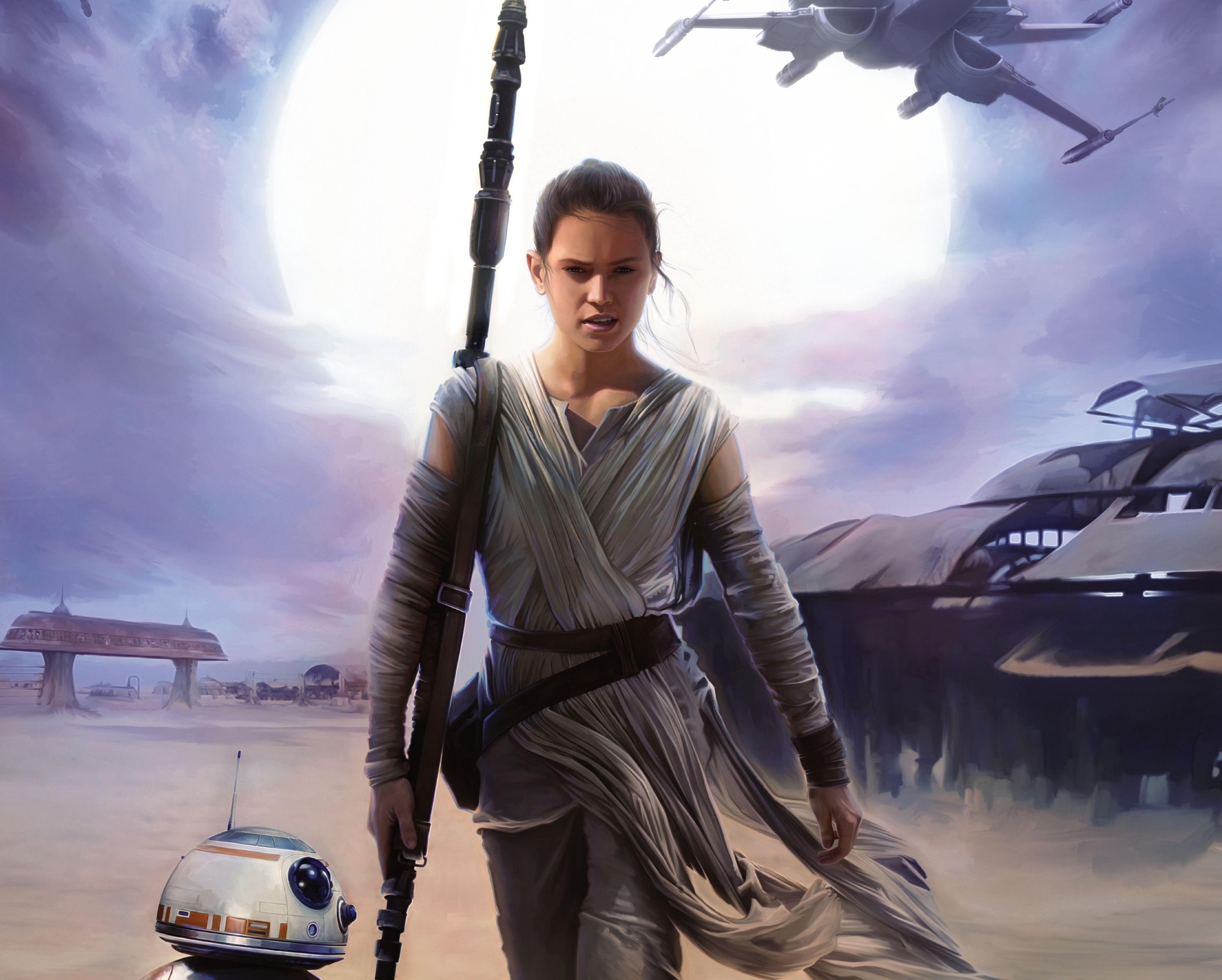 Rey (Star Wars) HD Wallpaper and Background Image