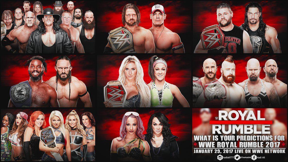 when is wwe royal rumble 2017