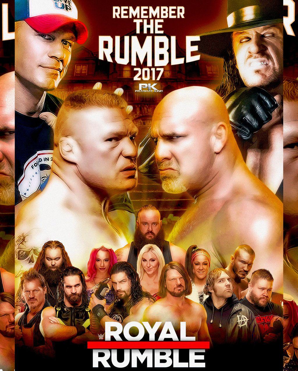 WWE Royal Rumble 2017 Poster