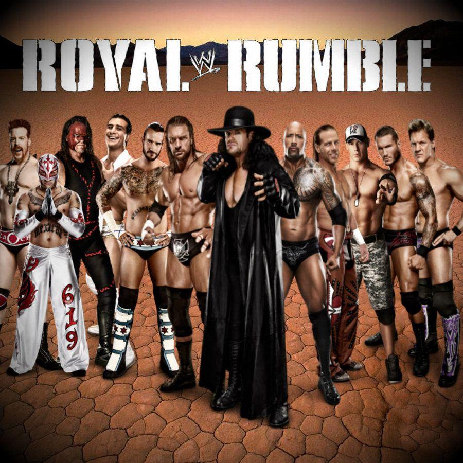 WWE Royal Rumble 2013 Poster