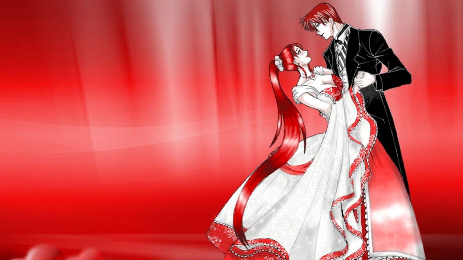 Dashing bride and groom couple love wallpaper. HD Wallpaper Rocks