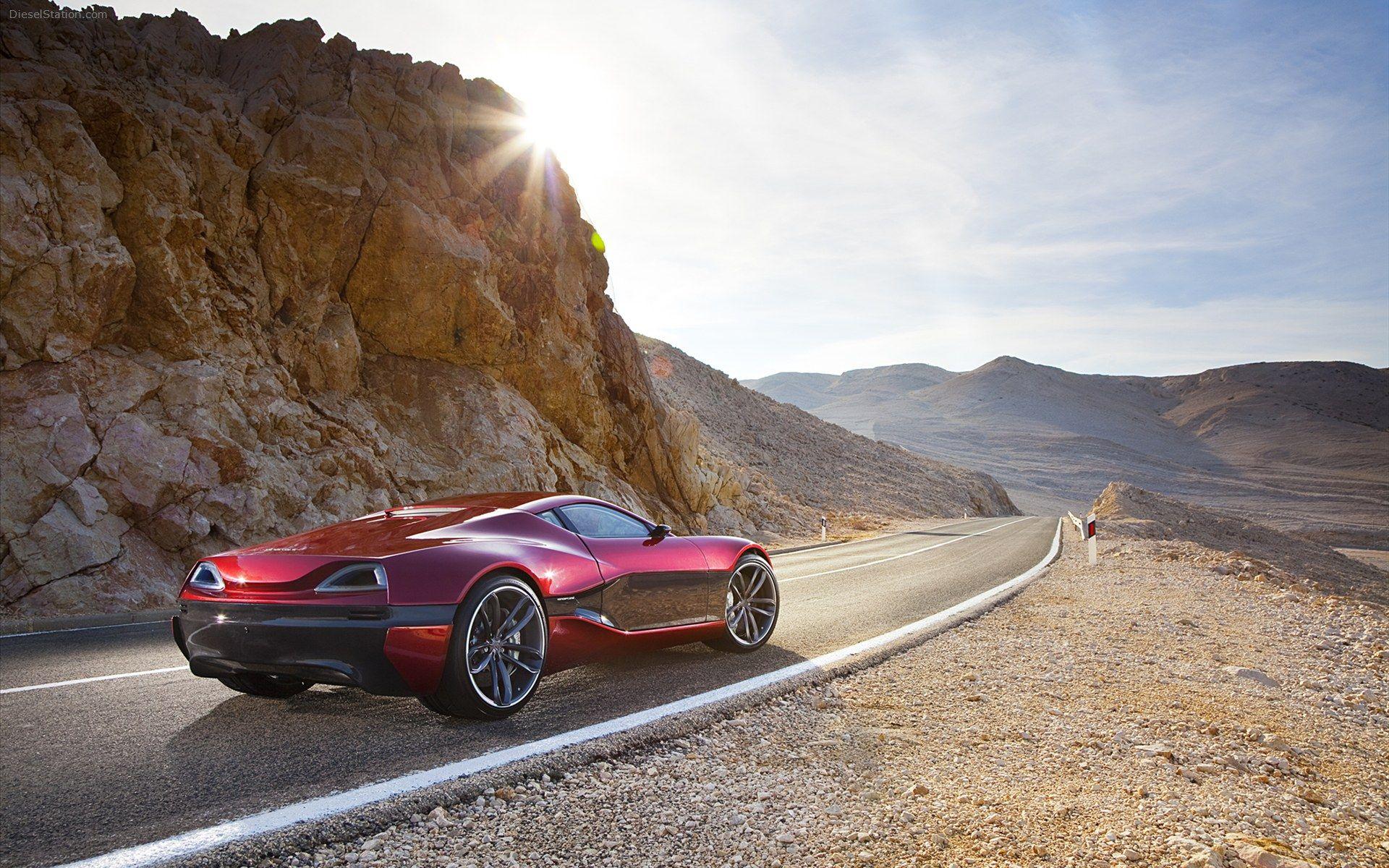 Rimac Concept One 2012 Widescreen Exotic Car Wallpaper of 6