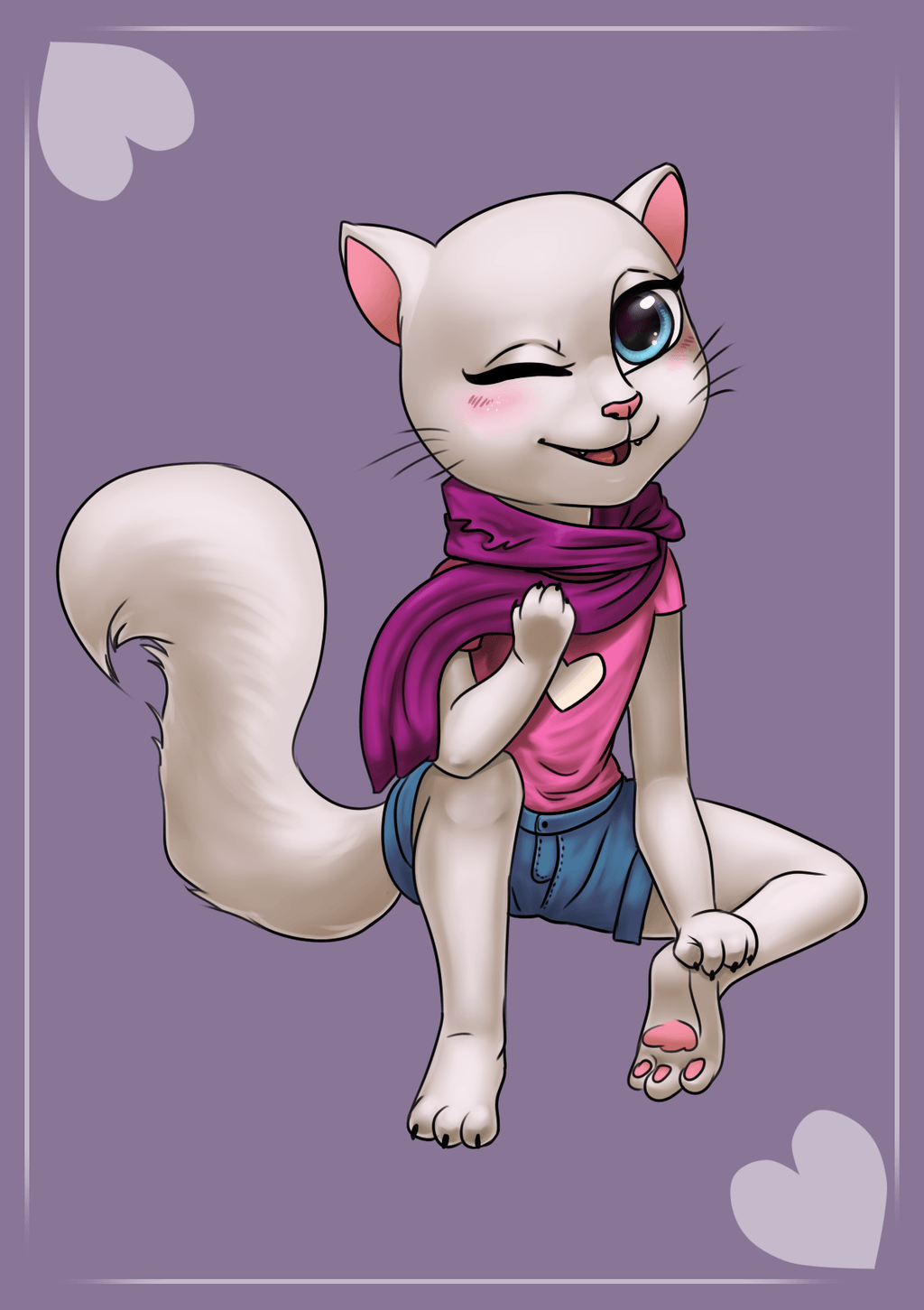 Talking angela deviantart