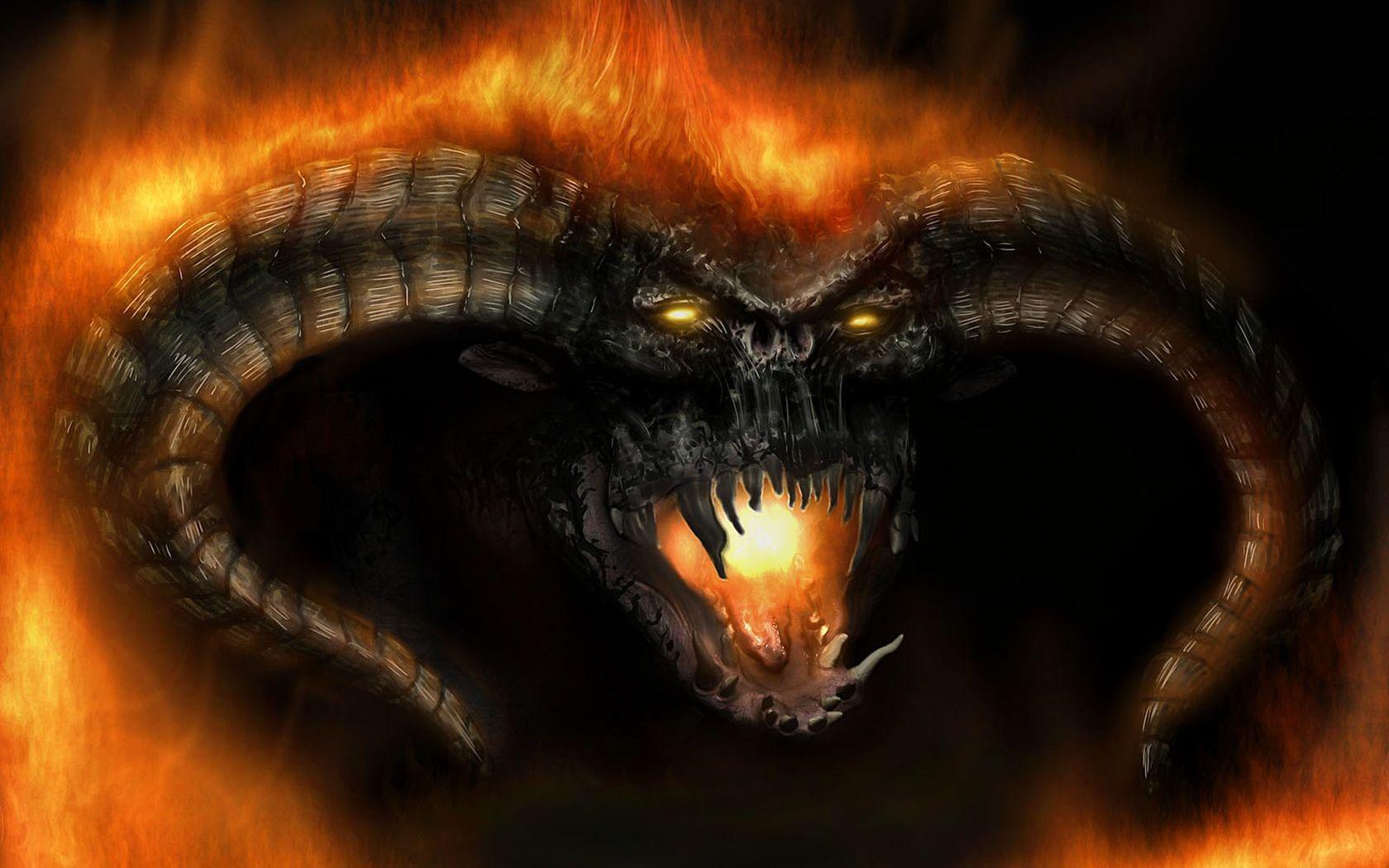 Balrog Demons The Lord Of The Rings Fantasy Art Devils HD