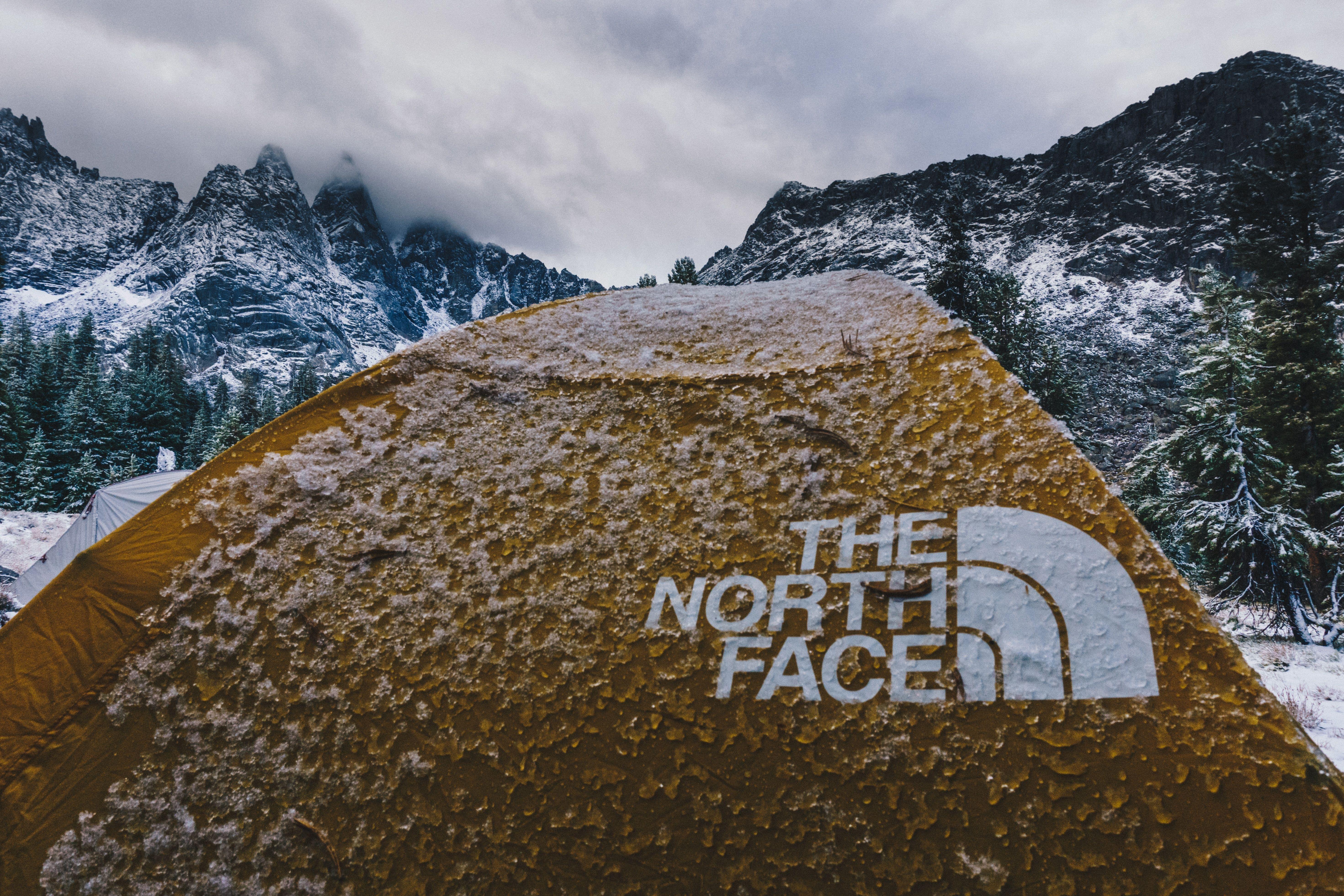 beige The North Face tent free image