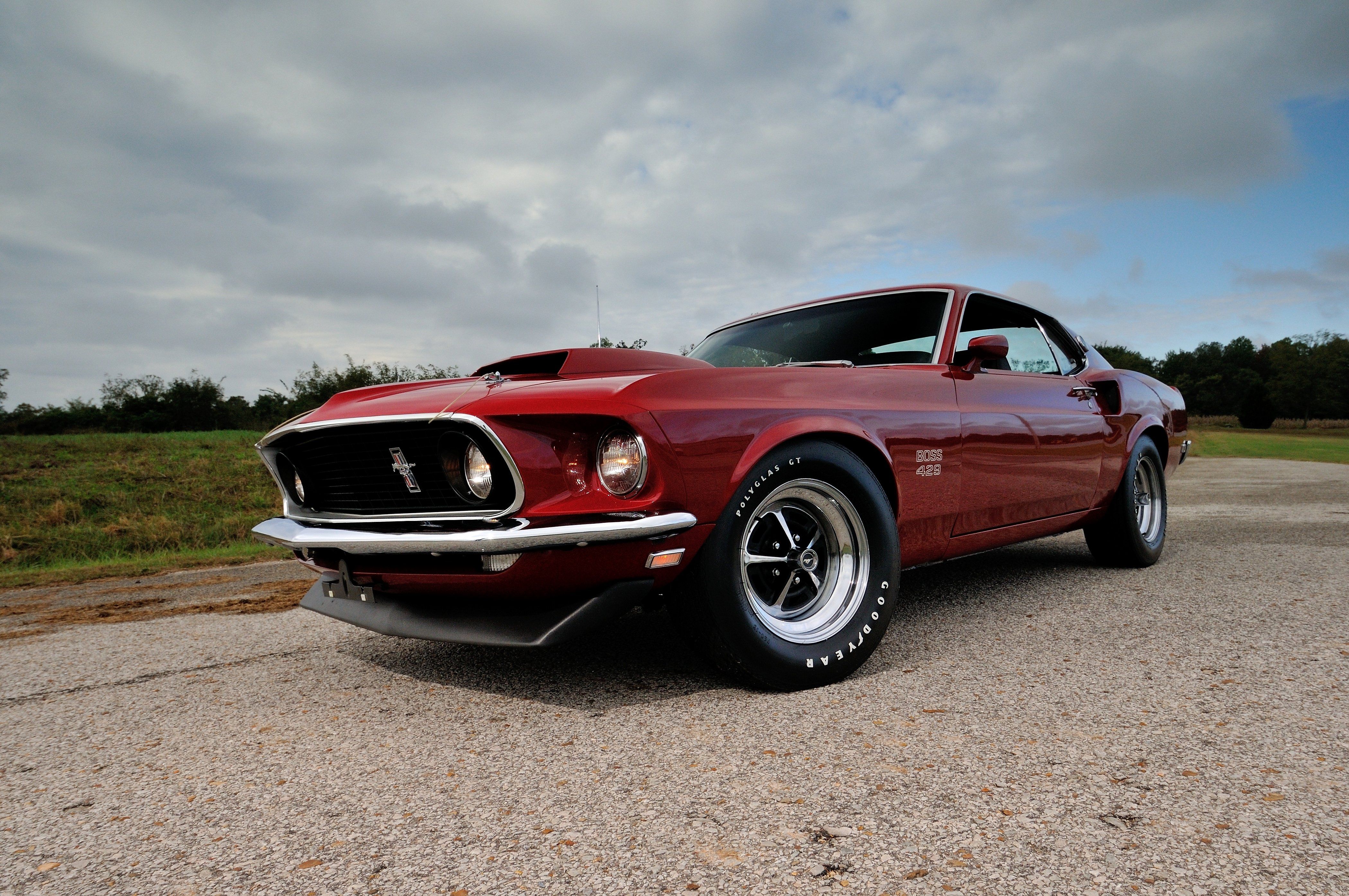 1969 Ford Mustang Fastback Wallpaper