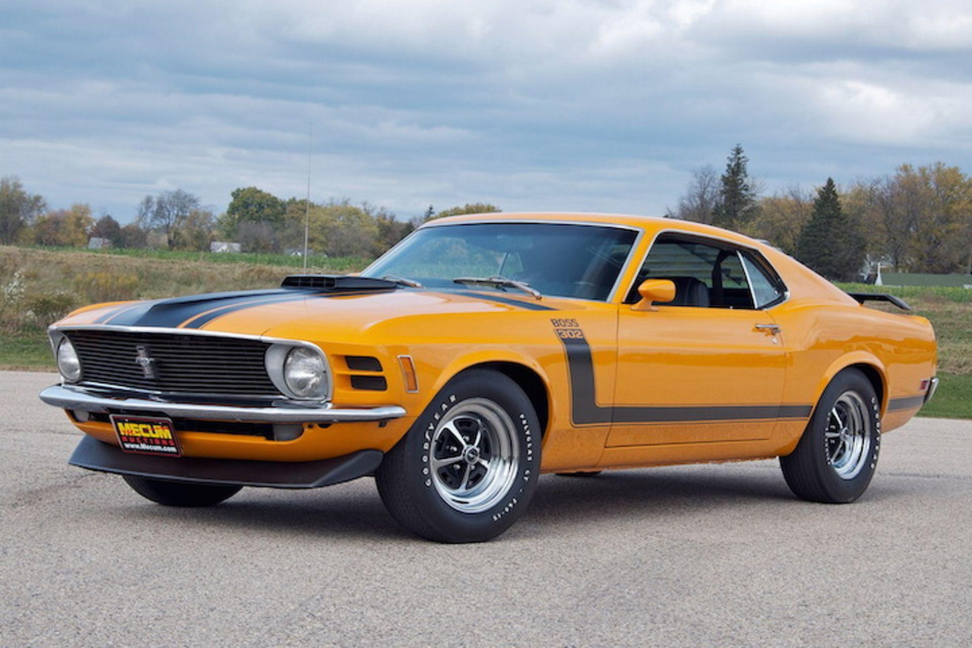 Great Ford Mustang Boss 302 Colors