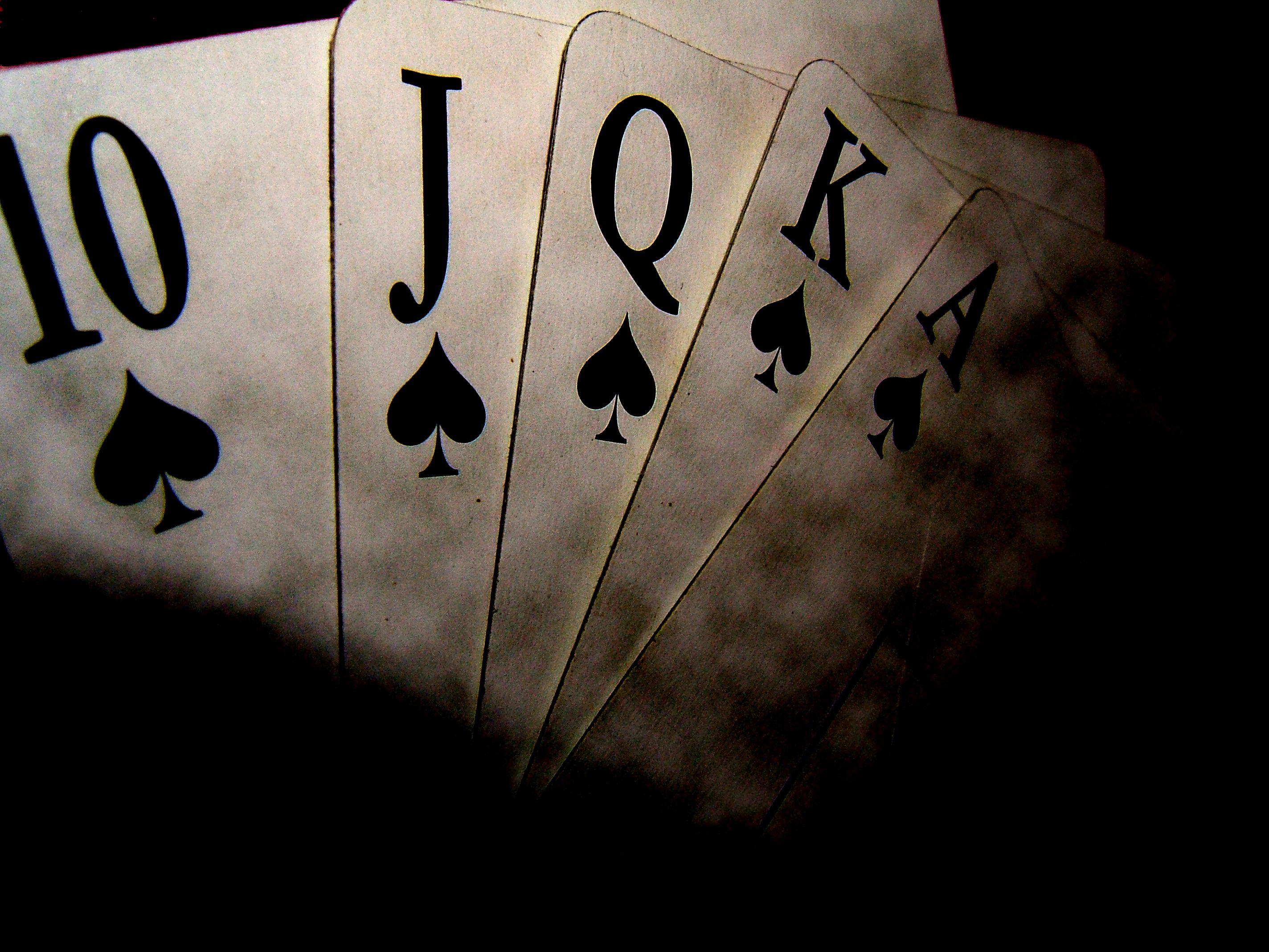 cards, poker, king, Queen wallpaper