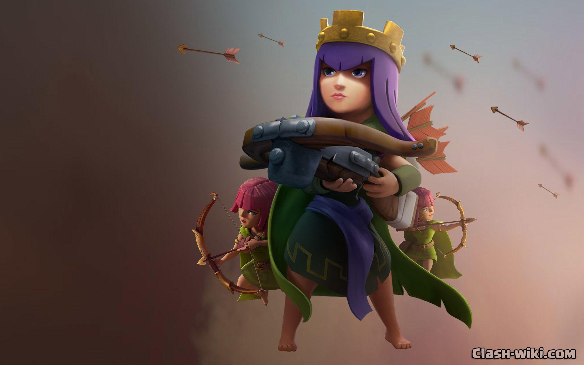 archer queen clash of clans