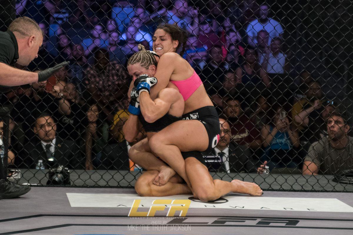 LFA 24 results: Mackenzie Dern smashes Mandy Polk