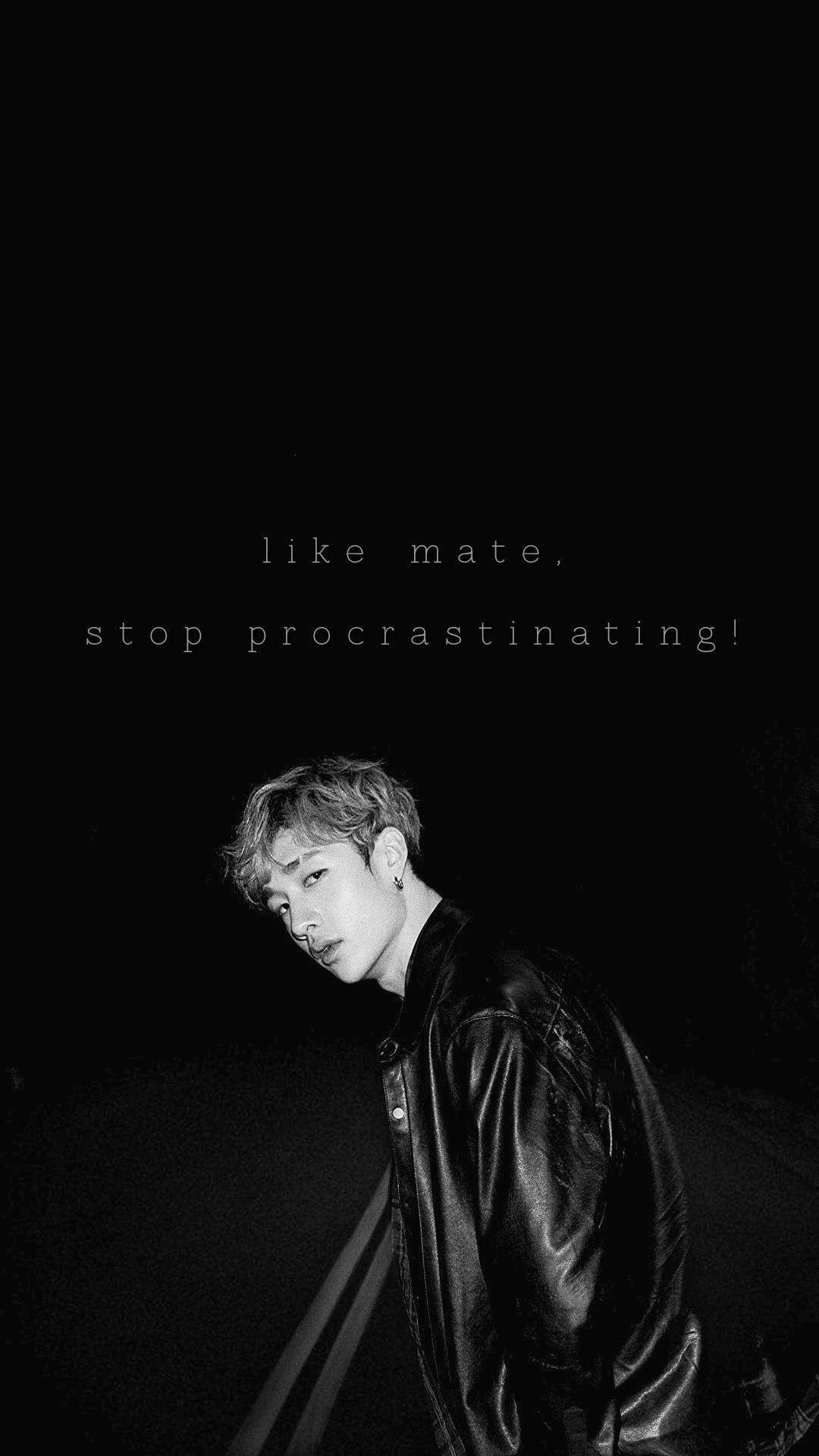 like mate, stop procrastinating! chan, 3racha, stray kids