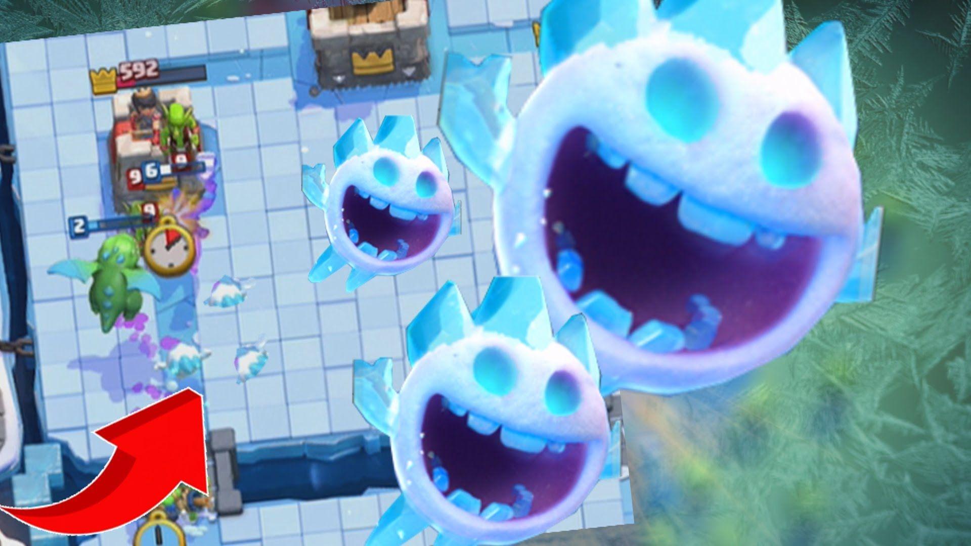 ICE SPIRIT IS OP - Clash Royale - CRAZY ICE SPIRIT DECK THAT