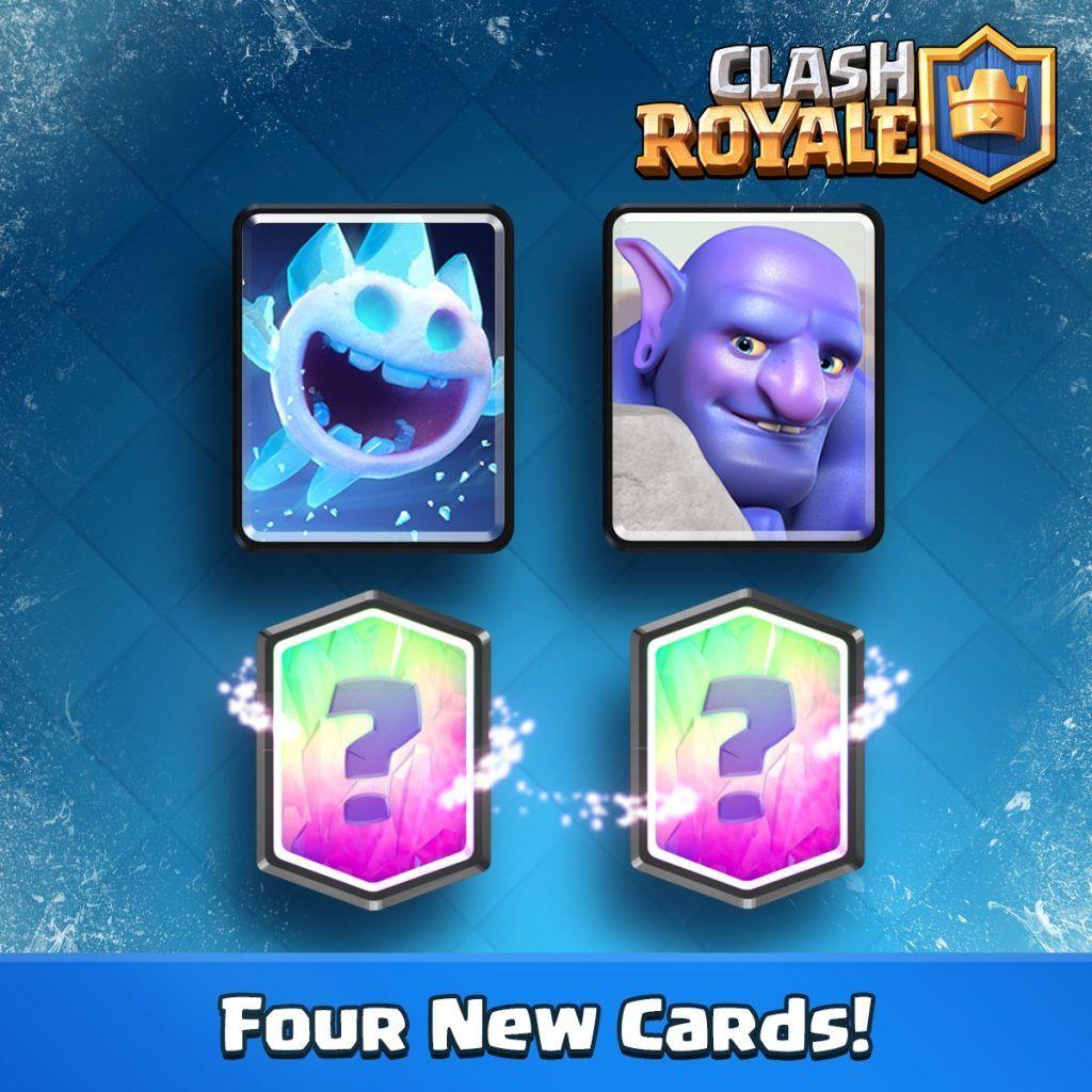 Clash Royale July Update Cards: Ice Spirit and Bowler
