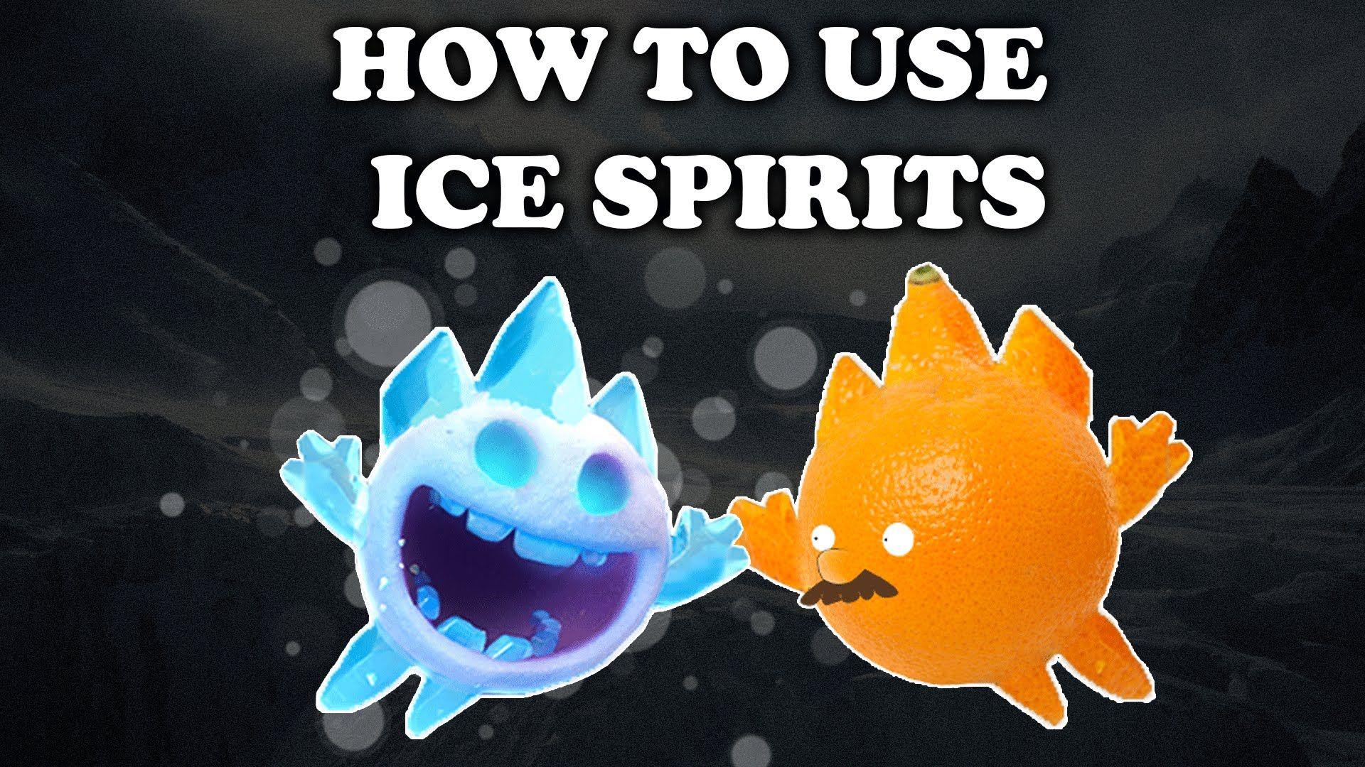 how to use ice spirit, ice spirit combo, hogs ice spirit, ice spirit
