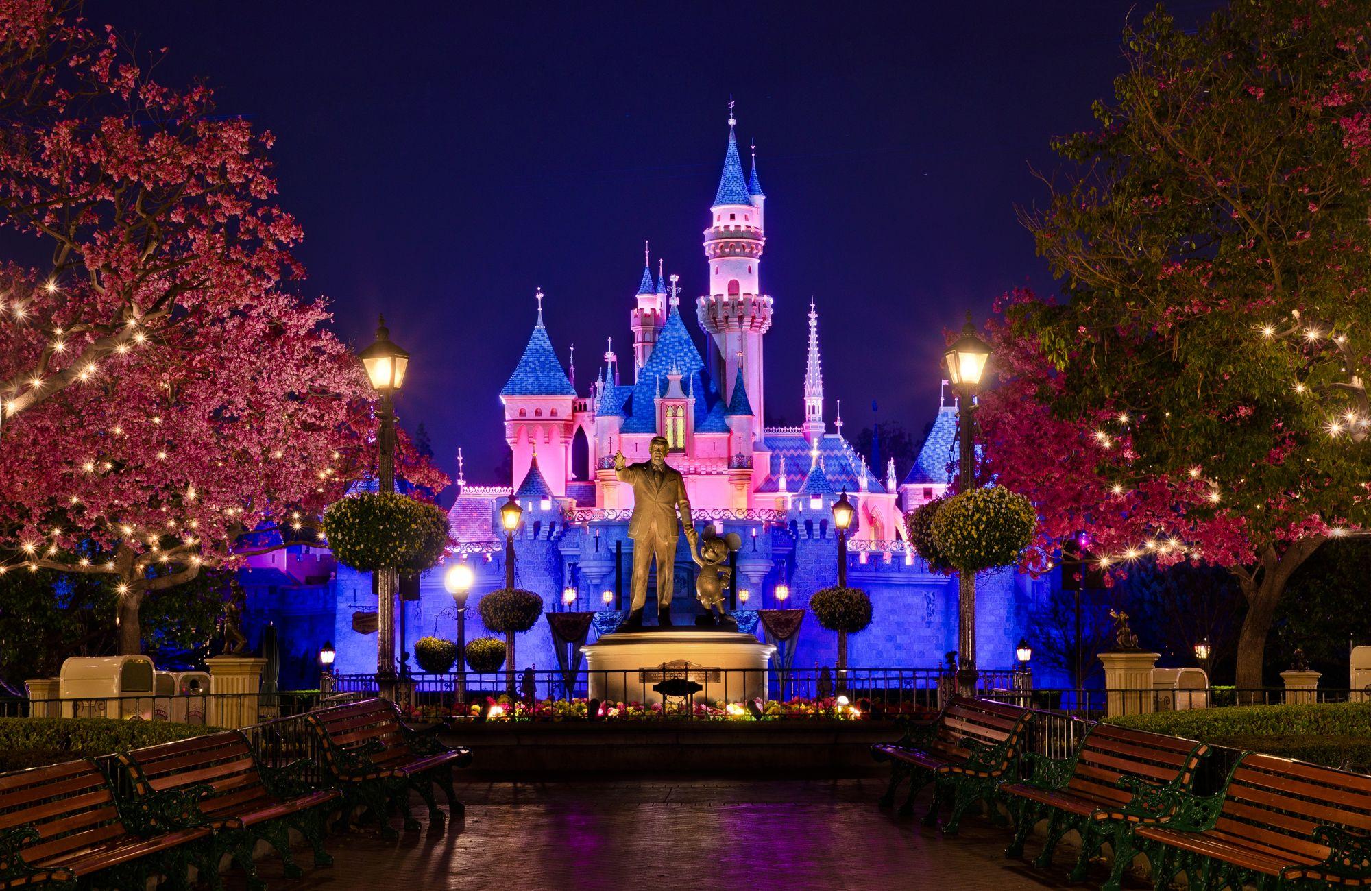 Download Disney Castle Wallpaper HD Widescreen Disneyland Christmas