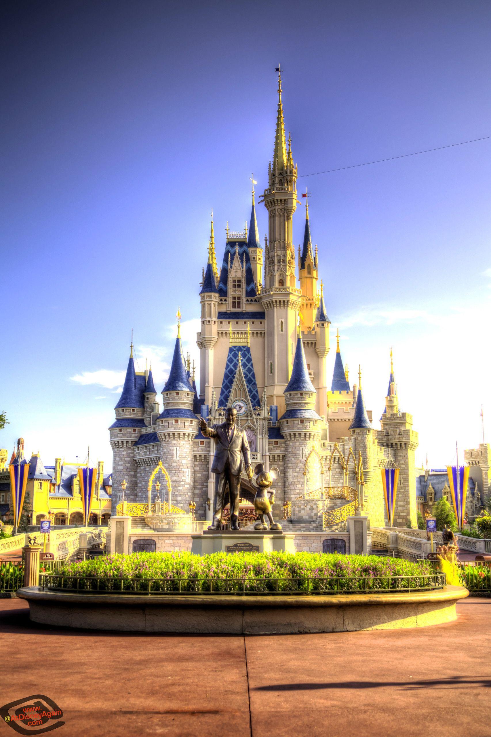 Disney Castle Background