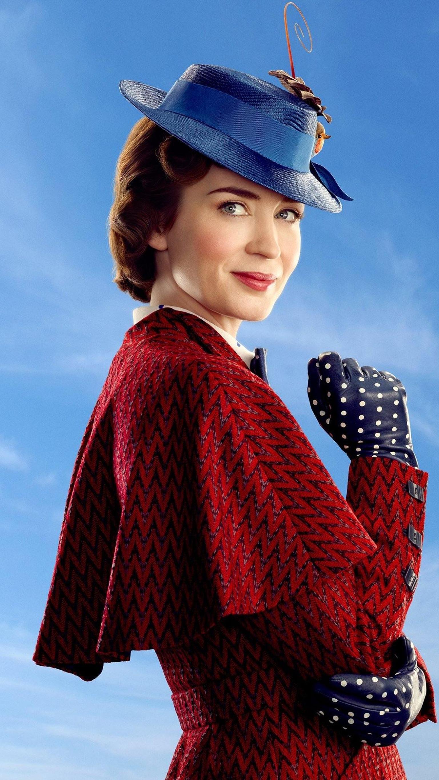 Mary Poppins Returns (2018) Phone Wallpaper