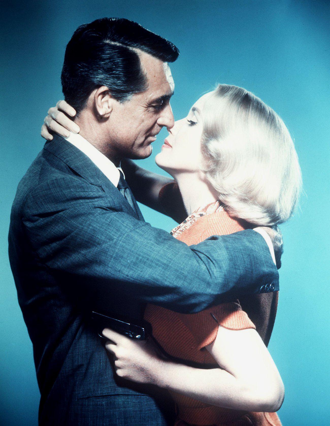 Cary Grant and Eva Marie Saint - North