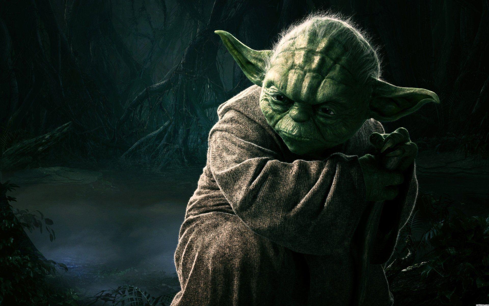 Wallpaper Yoda Dagobah