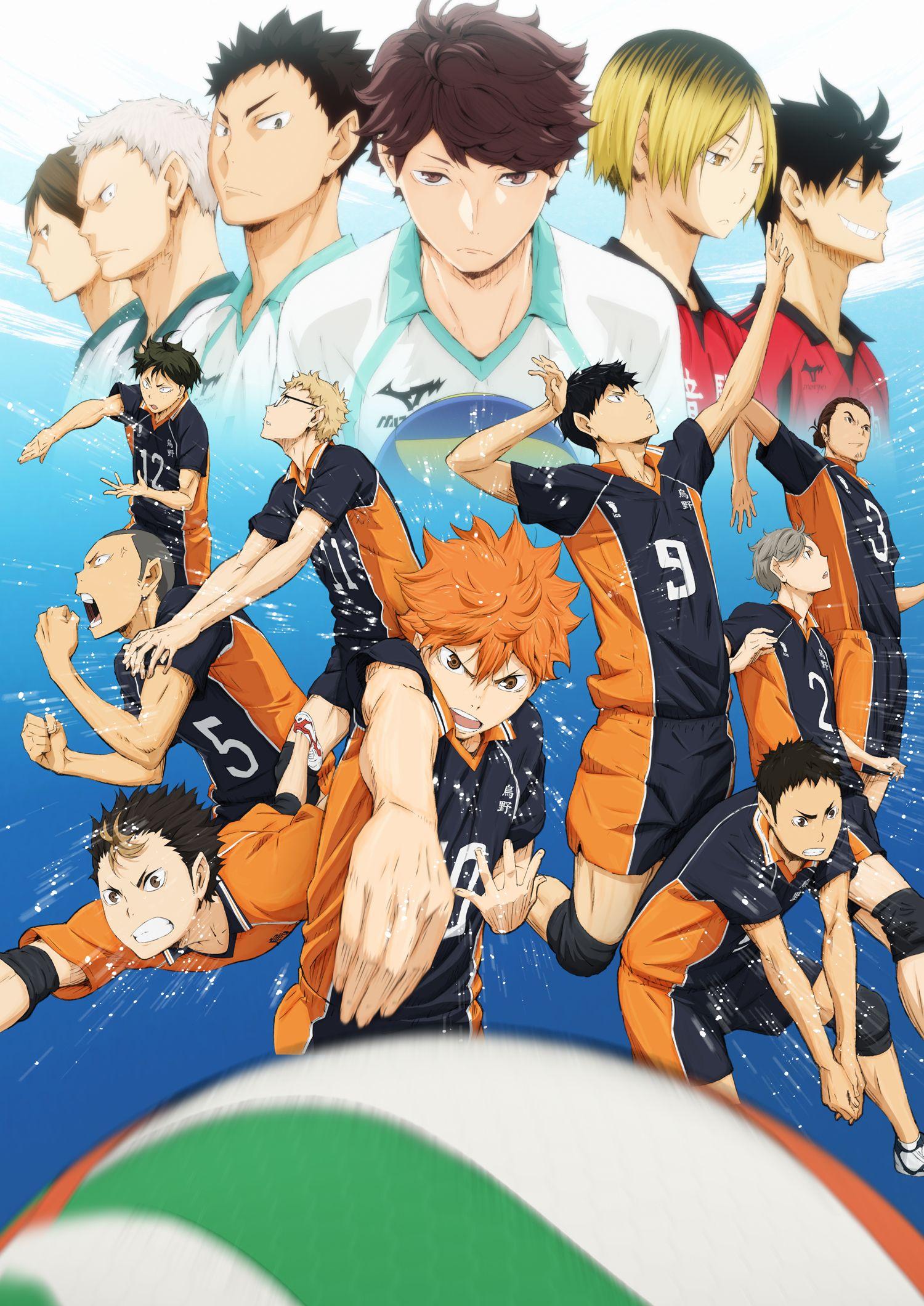 Haikyuu, anime, anime art, anime, HD phone wallpaper