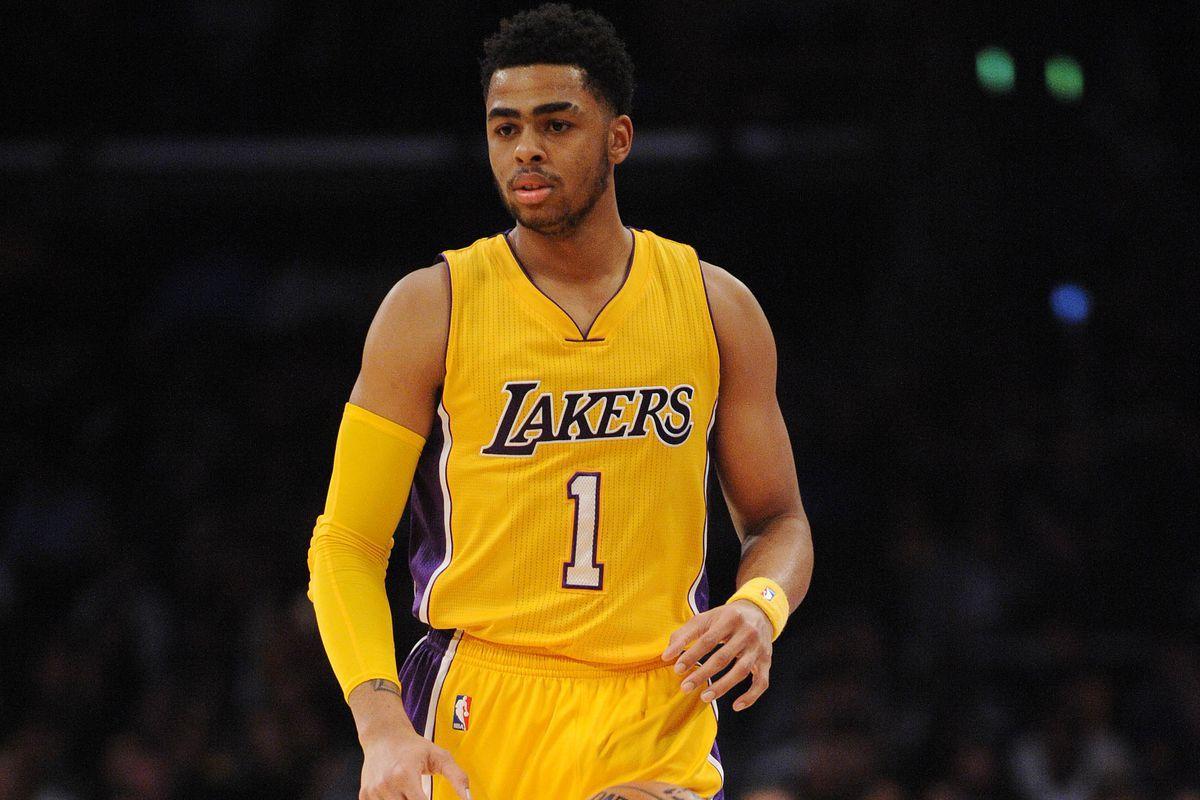Lakers guard D'Angelo Russell says a lot of his former Ohio State