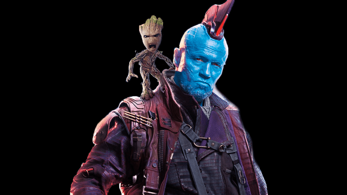 Yondu and Groot from guardians of the galaxy 1456x819