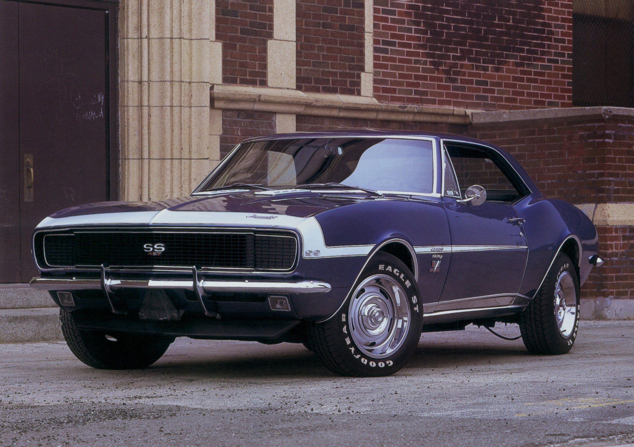 Nickey Chevrolet Camaro R S S S 427 Muscle Classic Wallpaper