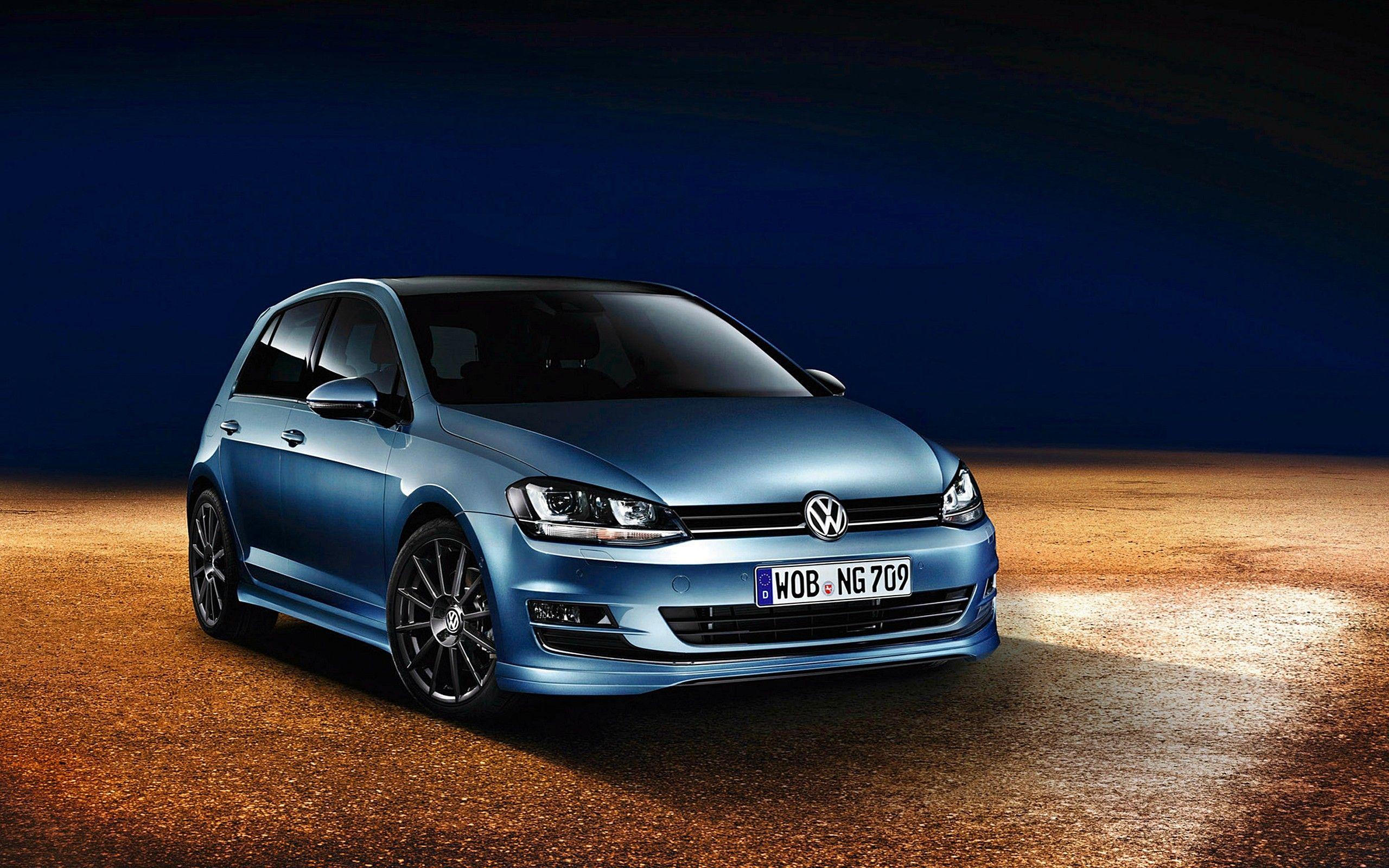 Volkswagen, Golf Golf VII, Car, Blue Cars Wallpaper HD