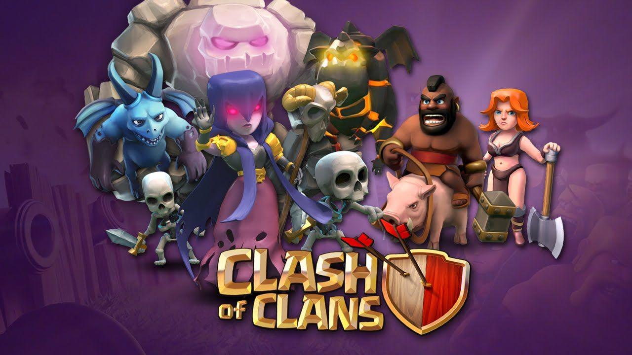 Game Clash Of Clans Icon Wallpaper Widescreen Coc Desktop HD
