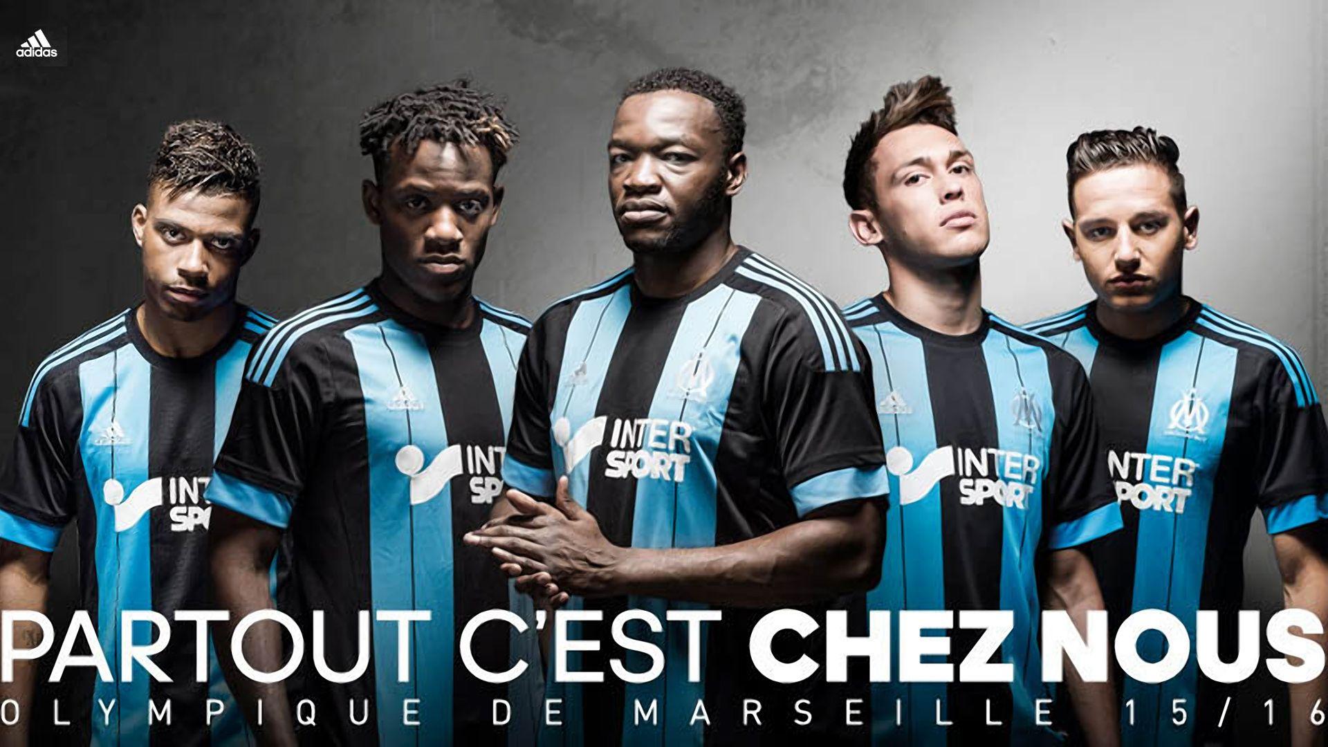 Olympique Marseille 2015 2016 Adidas Away Jersey Wallpaper Free