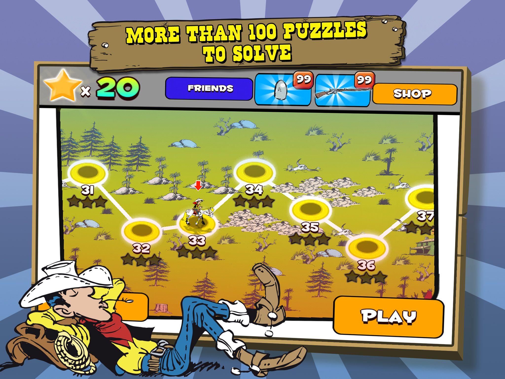 Lucky Luke Shoot and Hit and play on Mac