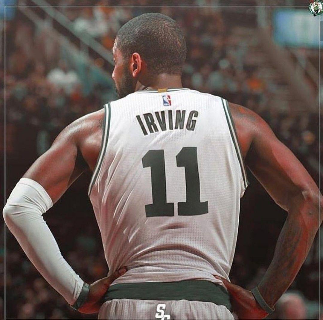 Kyrie Irving looking good in Celtics❤ with his new number 11