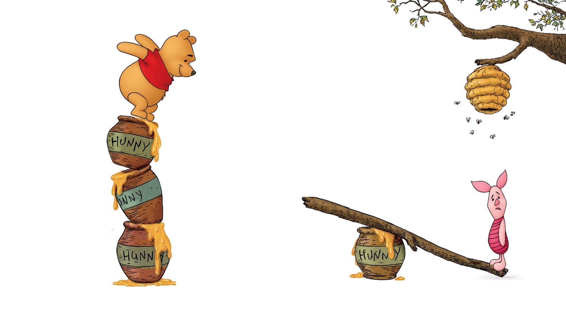 the pooh wallpaper
